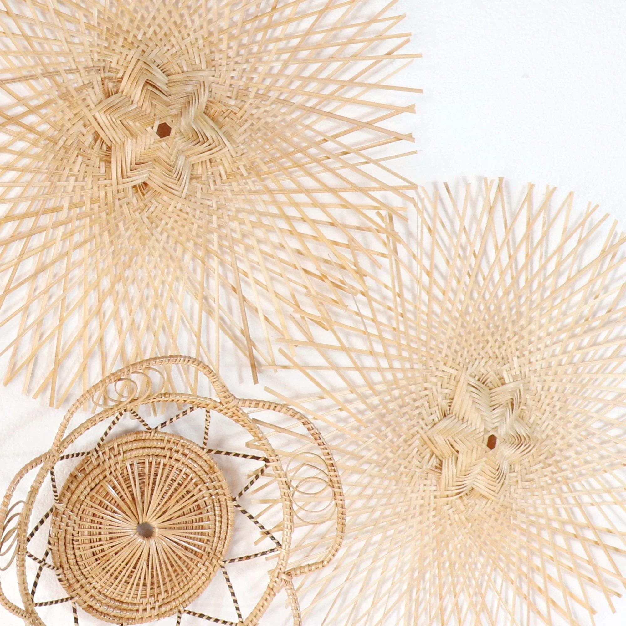 Pan Nee Wall Hanging DeCor Art Set Of 5 - Artistic Elegance Unleashed By Thaihome - Image 3