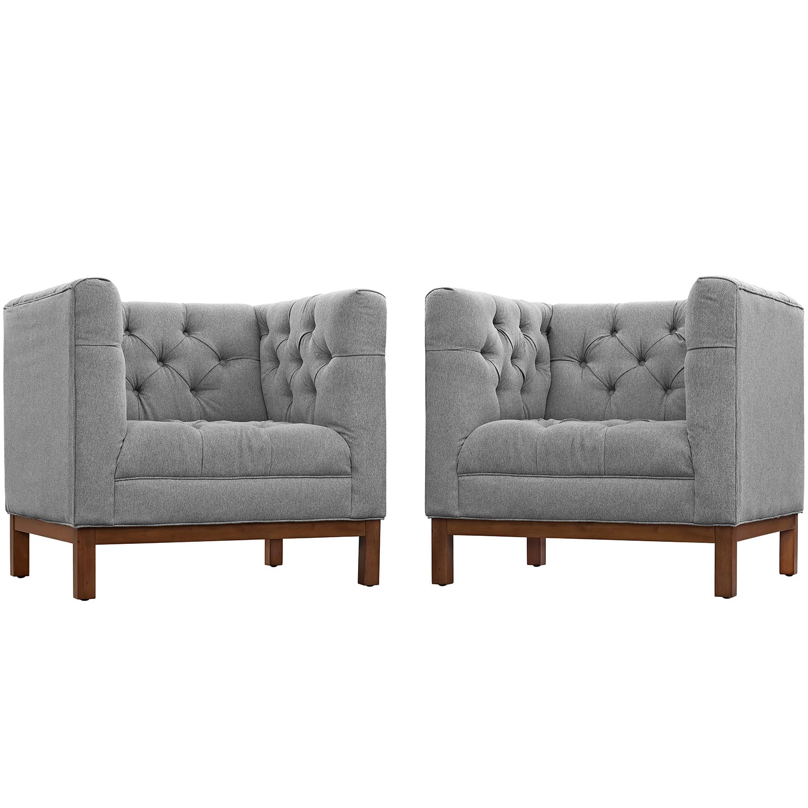 Panache Living Room Set Upholstered Fabric Set of 2 By Modway - EEI-2436 - Image 7