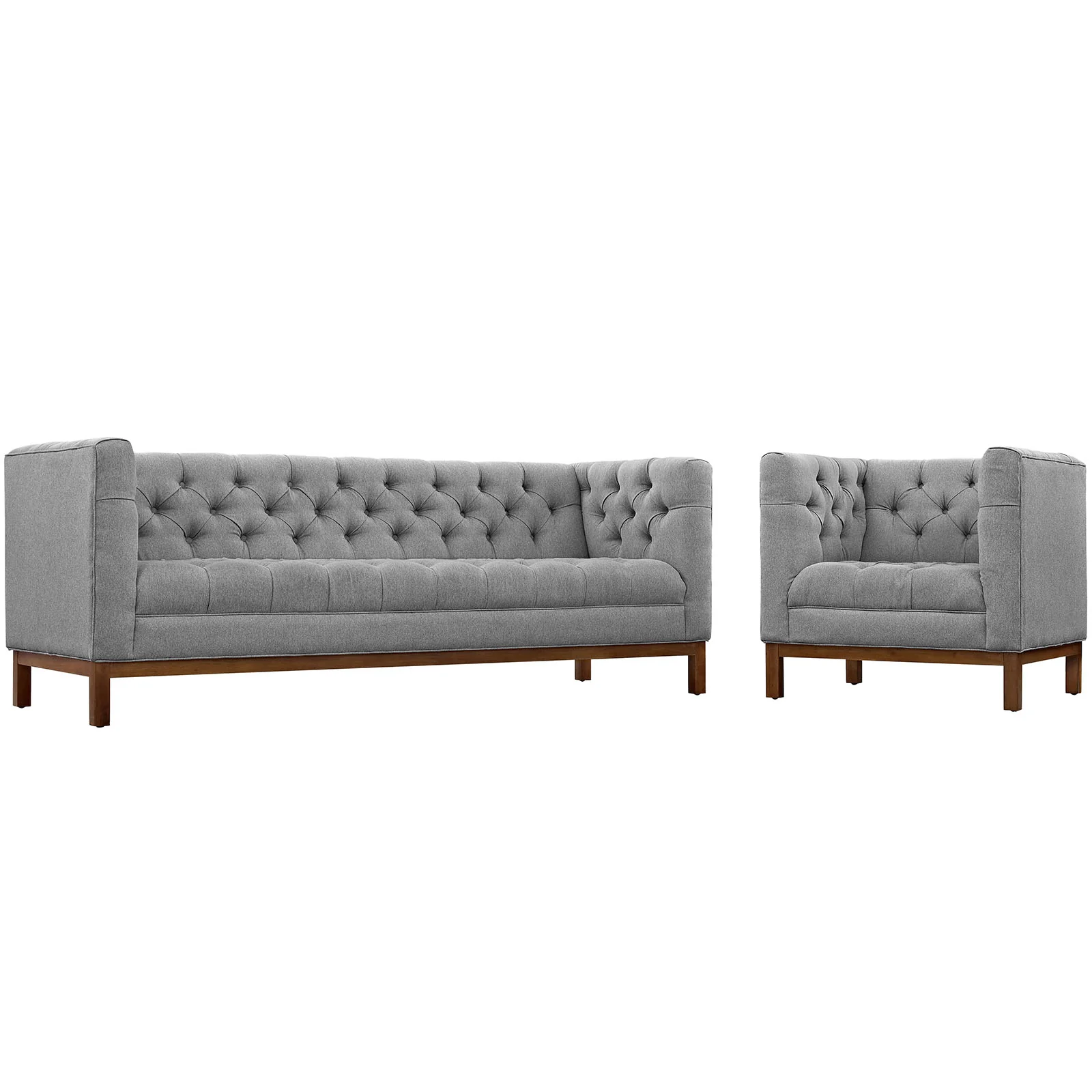 Panache Living Room Set Upholstered Fabric Set of 2 By Modway - EEI-2437 - Image 14