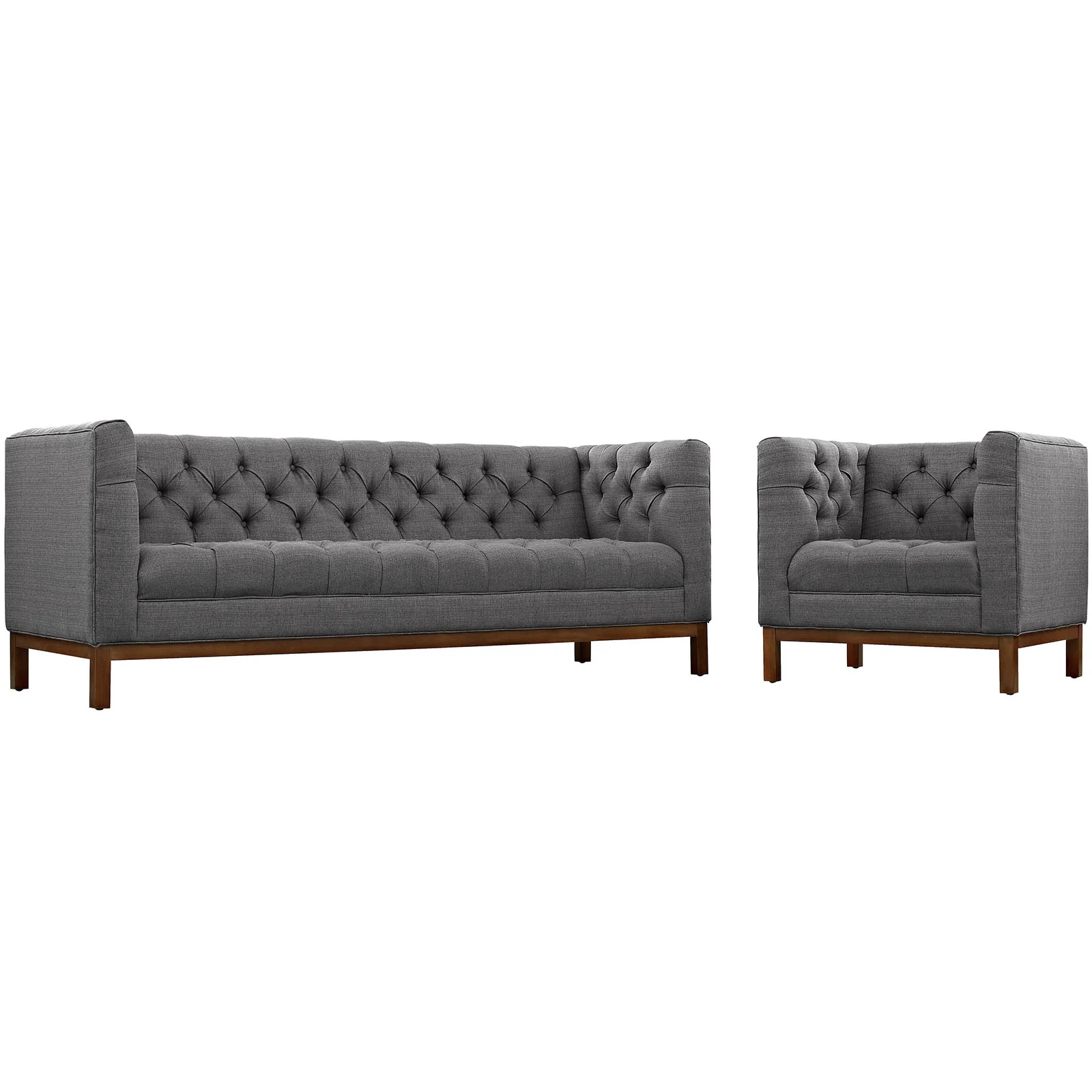 Panache Living Room Set Upholstered Fabric Set of 2 By Modway - EEI-2437 - Image 8