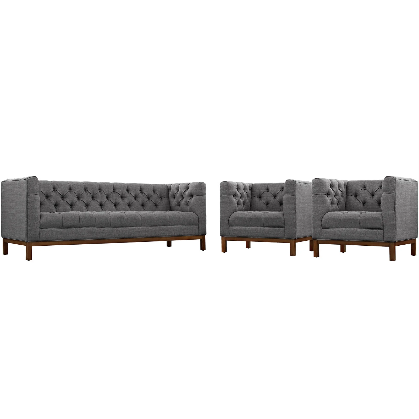 Panache Living Room Set Upholstered Fabric Set of 3 By Modway - EEI-2435 - Image 2