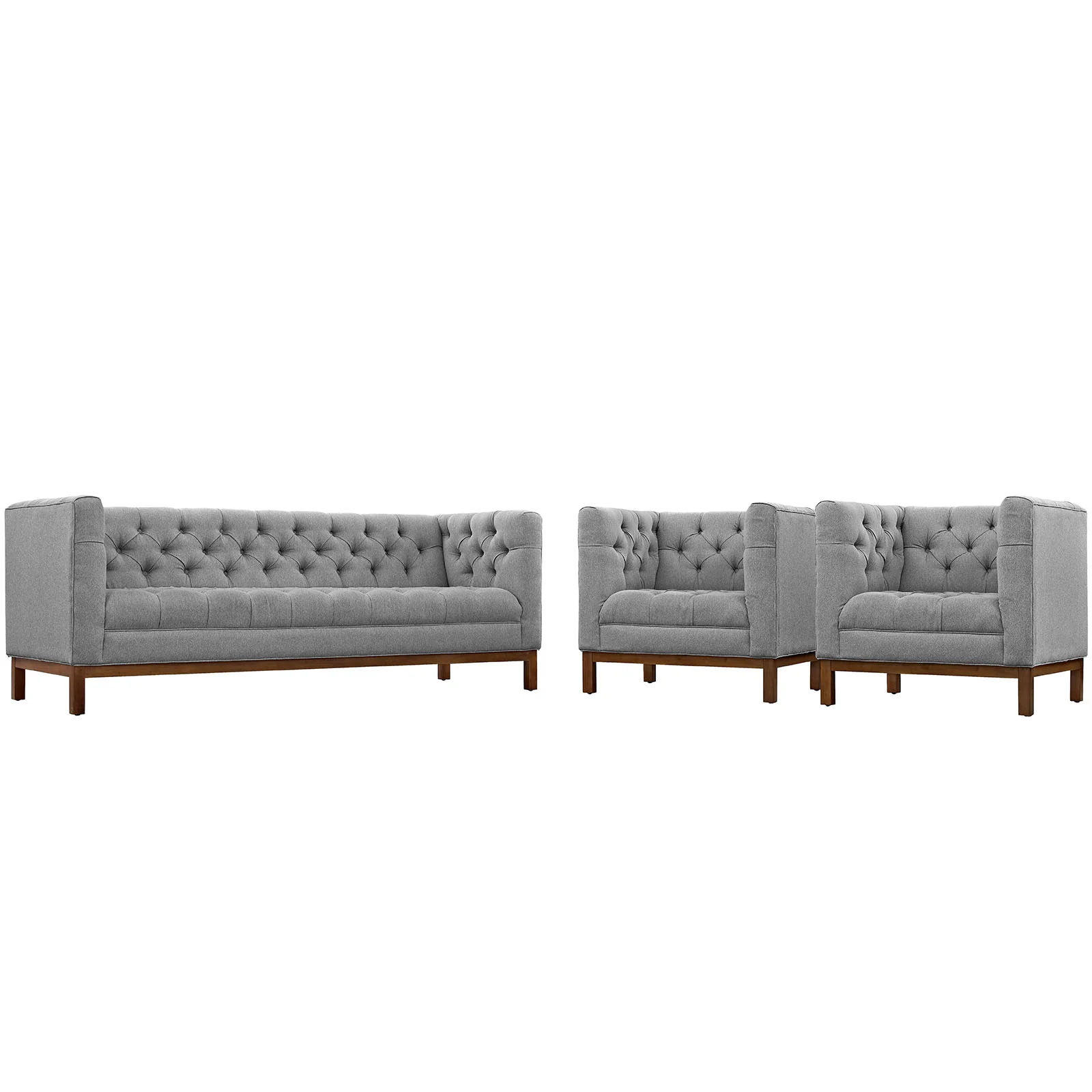 Panache Living Room Set Upholstered Fabric Set of 3 By Modway - EEI-2435 - Image 8