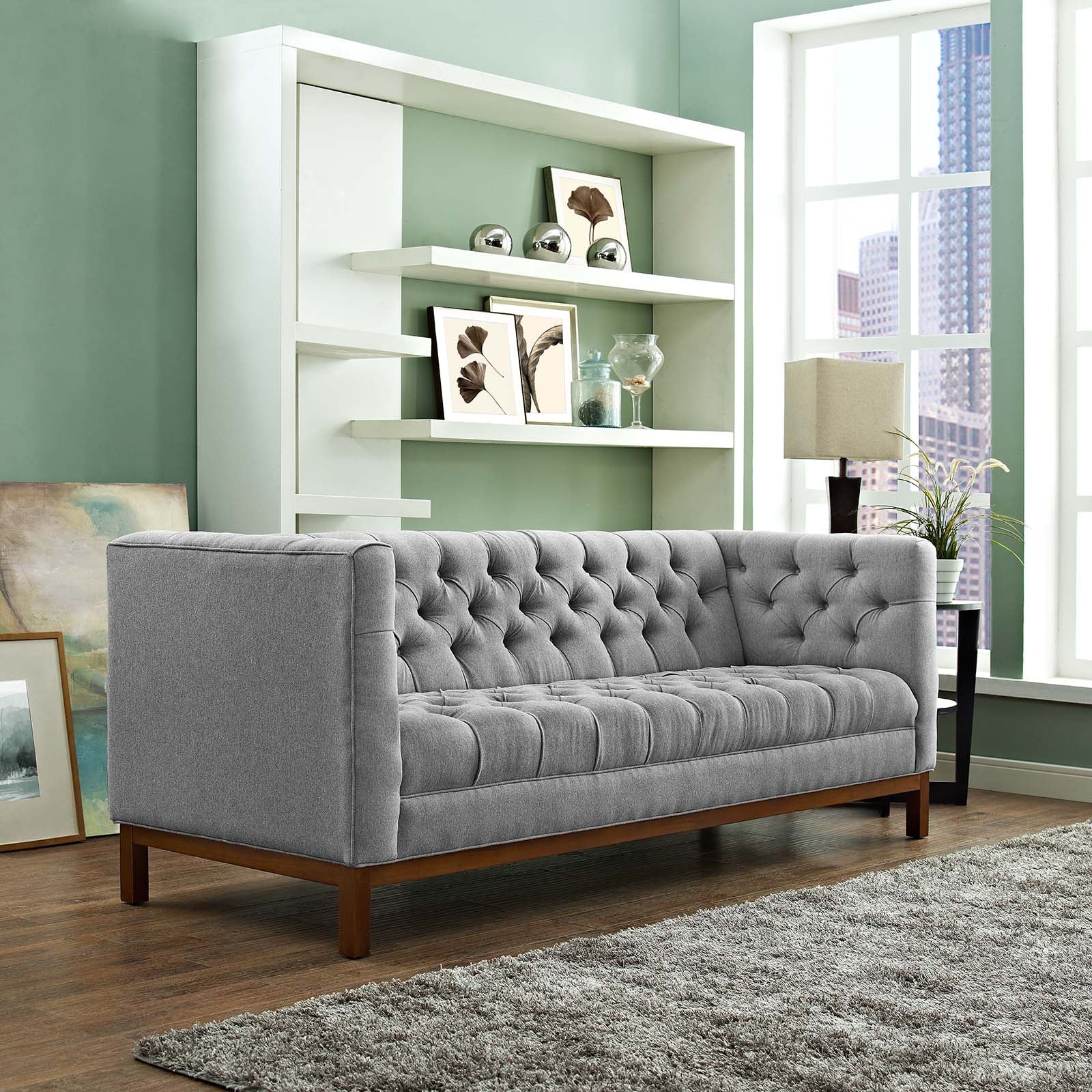 Panache Upholstered Fabric Sofa By Modway - EEI-1802 - Image 13