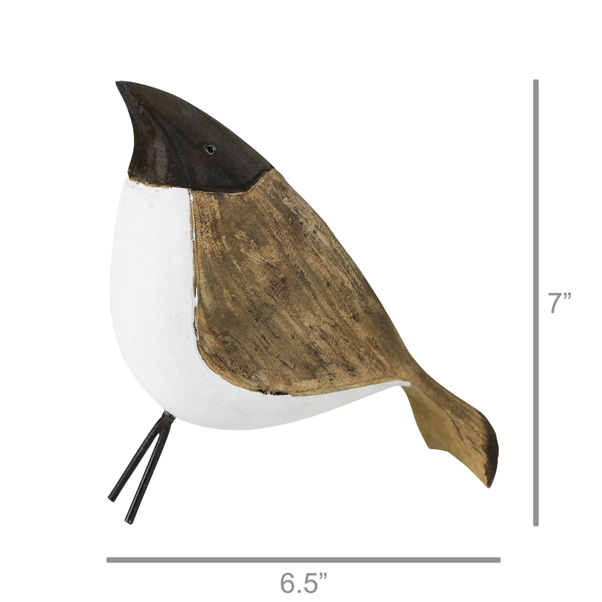 Papago Bird, Wood - Large Set Of 2 By HomArt - Image 3