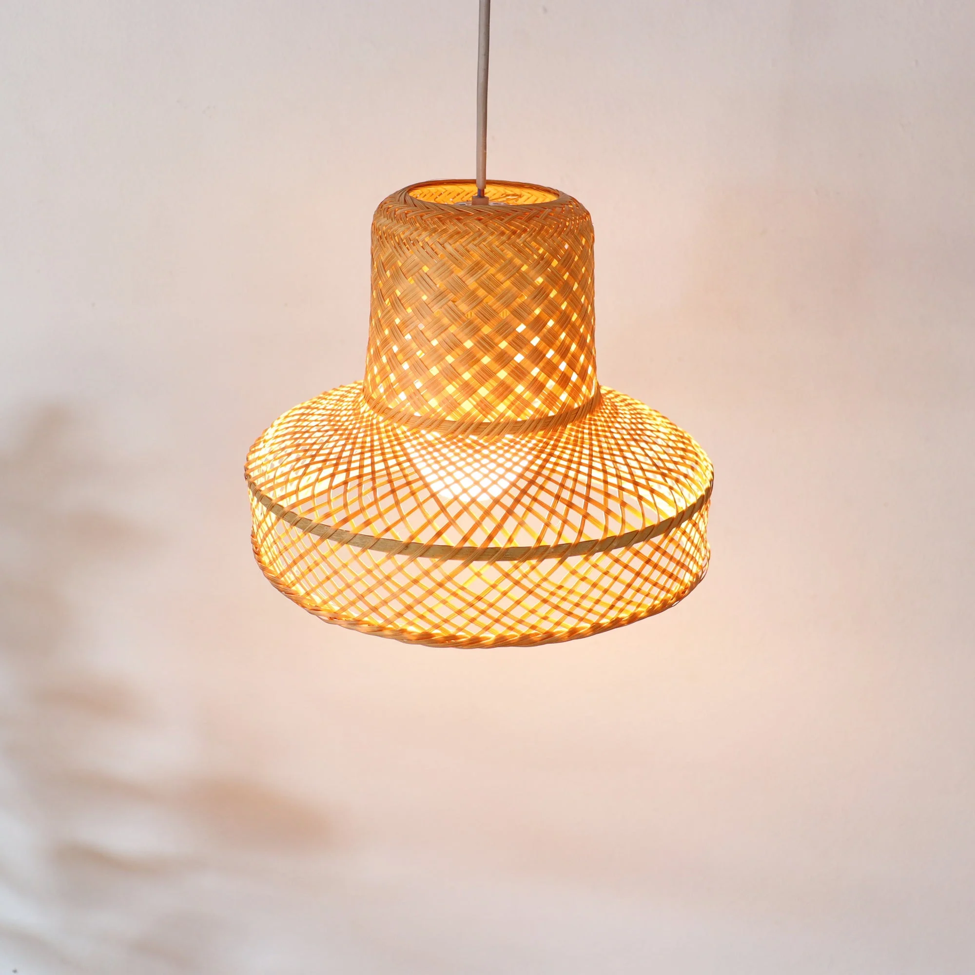 Parada - Bamboo Pendant Light Shade By Thaihome - Image 10