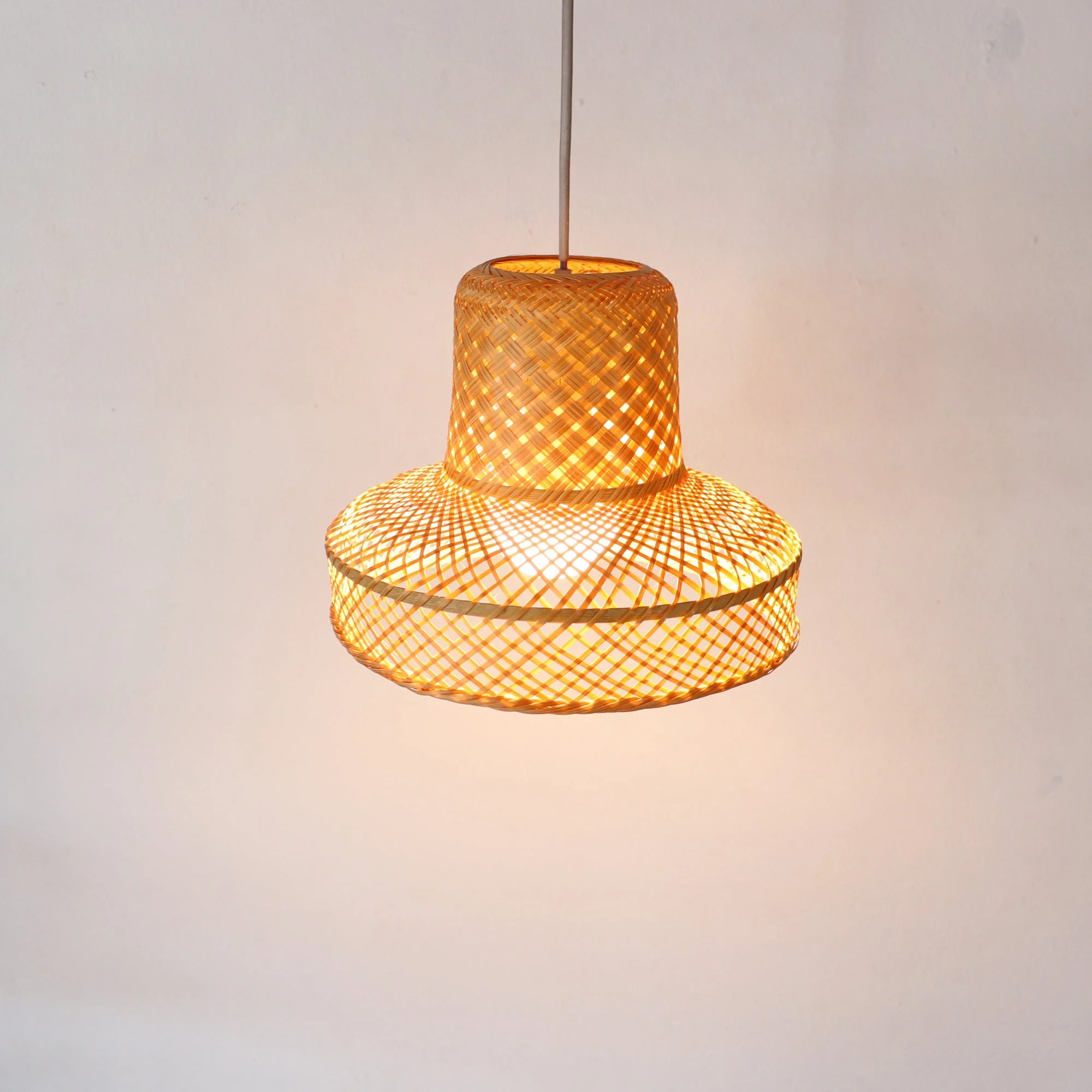 Parada - Bamboo Pendant Light Shade By Thaihome - Image 7