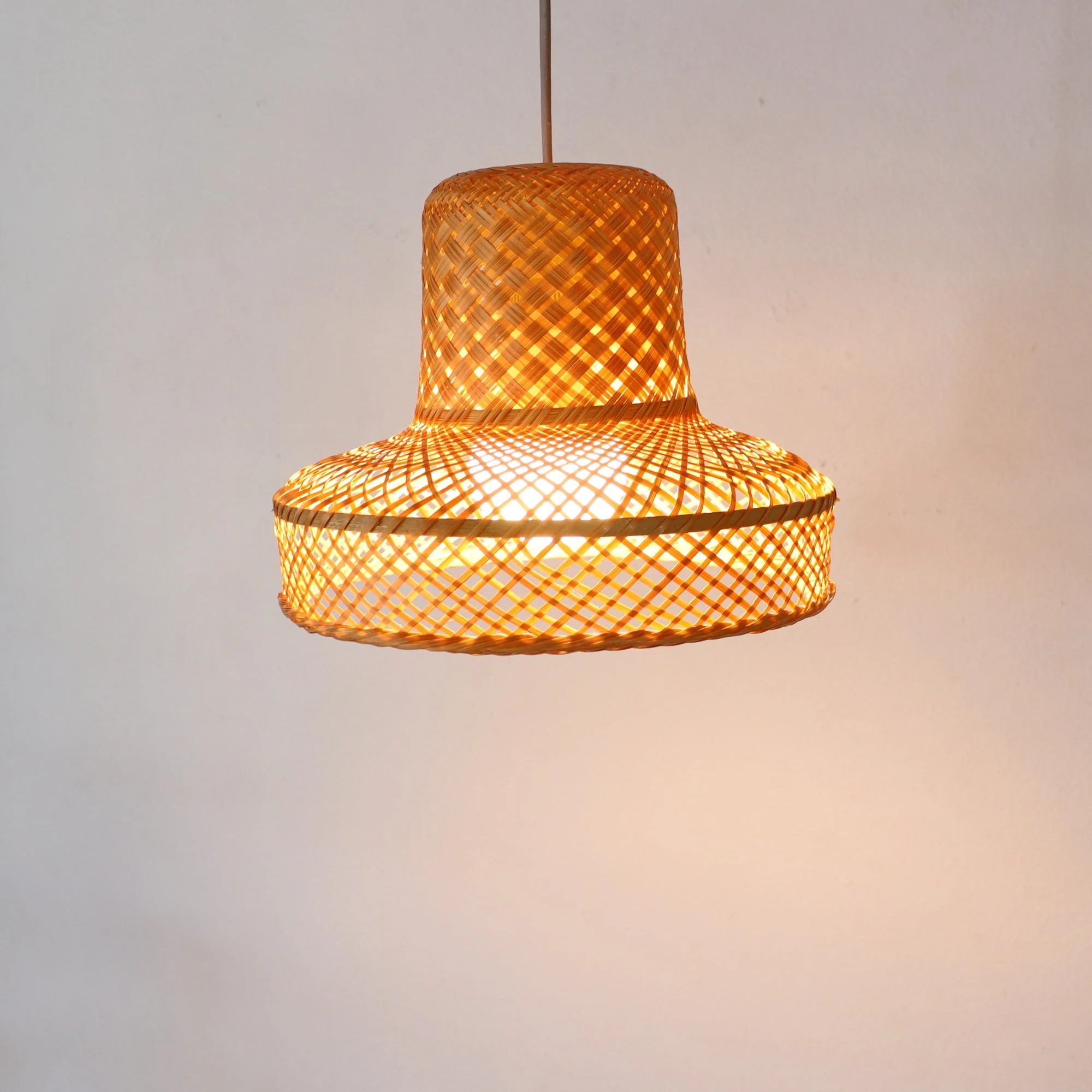 Parada - Bamboo Pendant Light Shade By Thaihome - Image 9