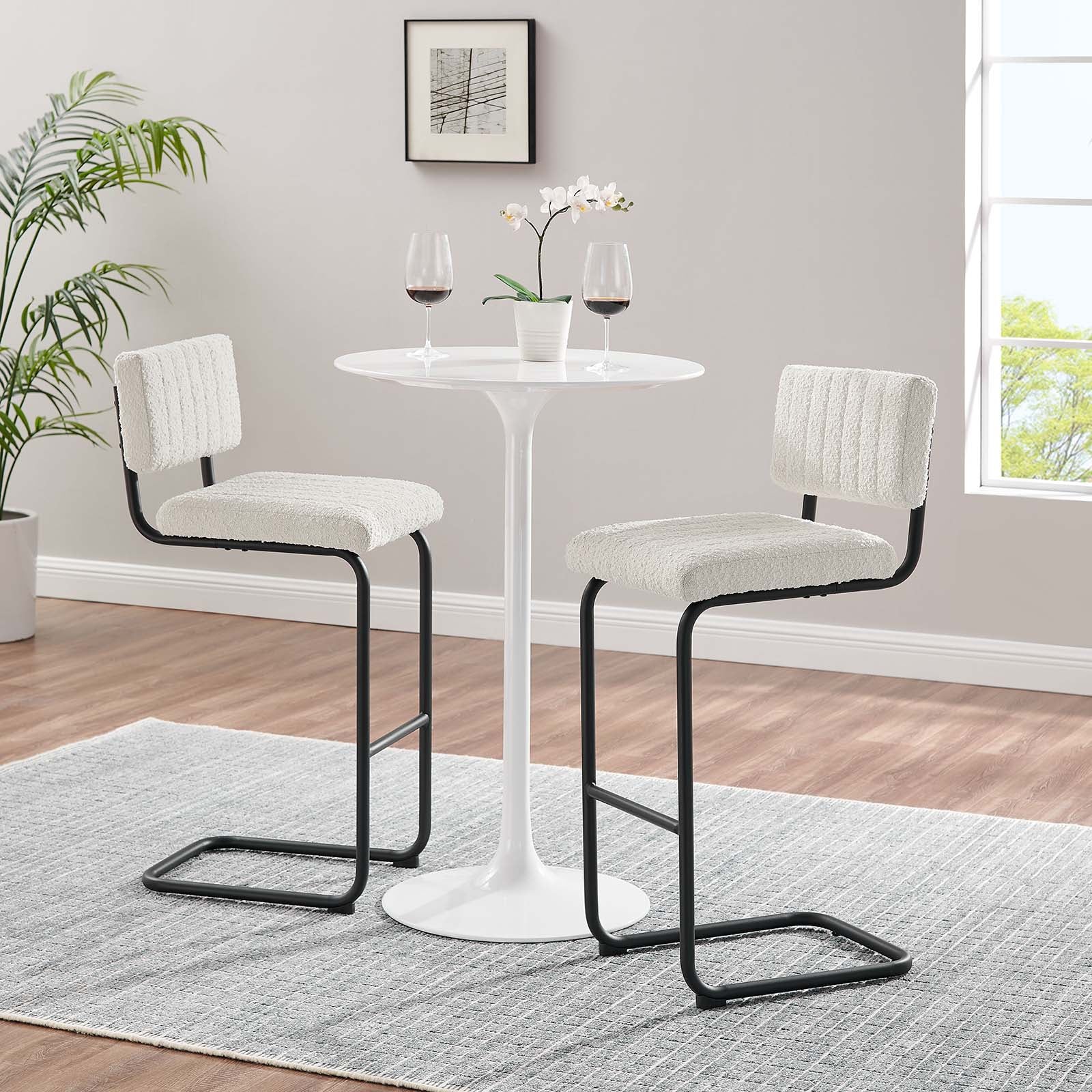 Parity Boucle Bar Stools - Set of 2 By Modway - EEI-6473 - Image 13