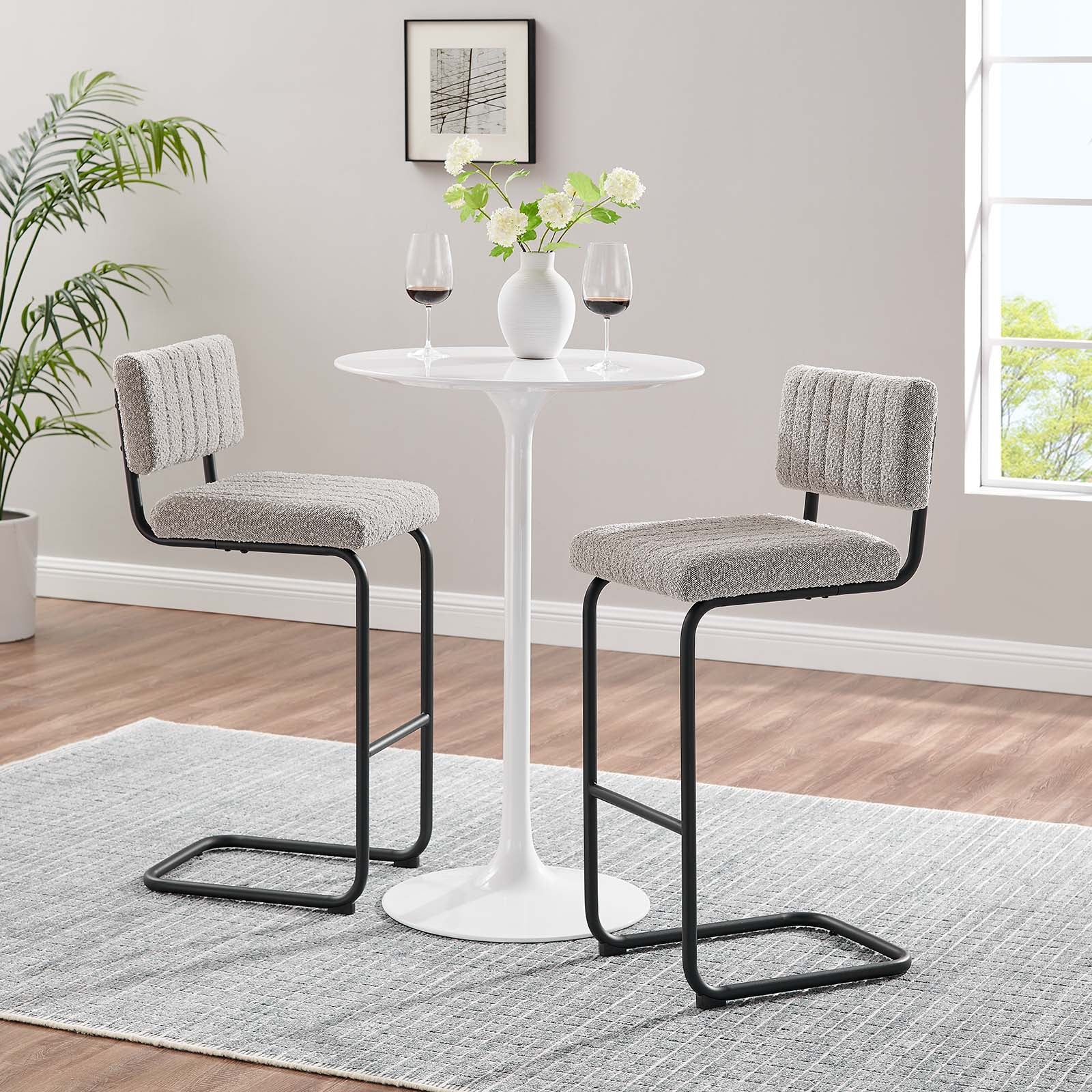 Parity Boucle Bar Stools - Set of 2 By Modway - EEI-6473 - Image 23