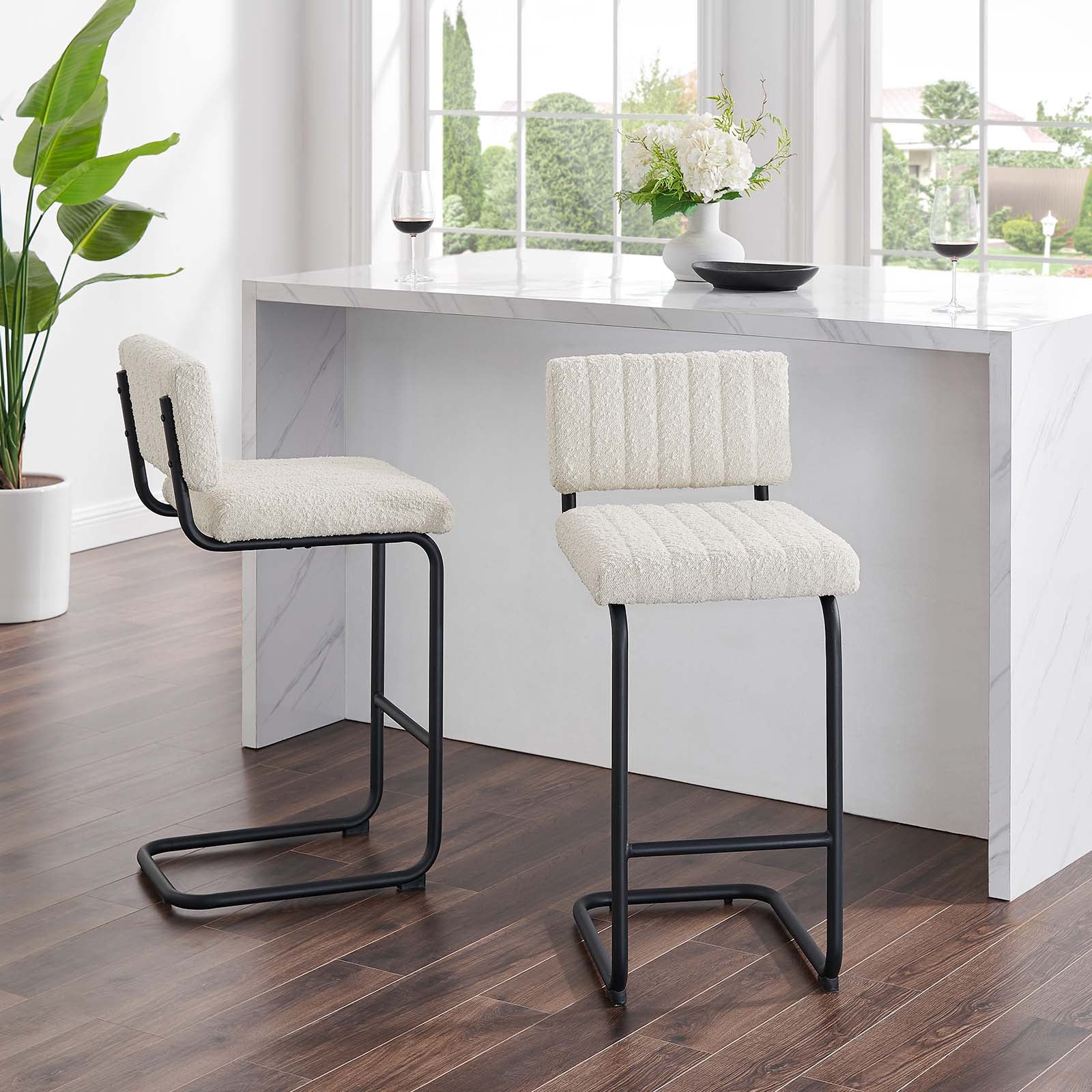 Parity Boucle Counter Stools - Set of 2 By Modway - EEI-6471 - Image 13