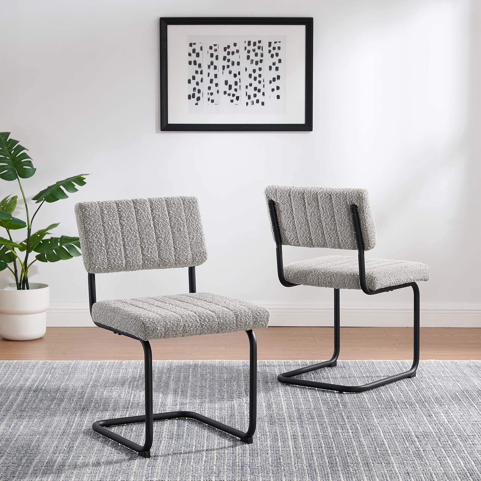 Parity Boucle Dining Side Chairs - Set of 2 By Modway - EEI-6469 - Image 23