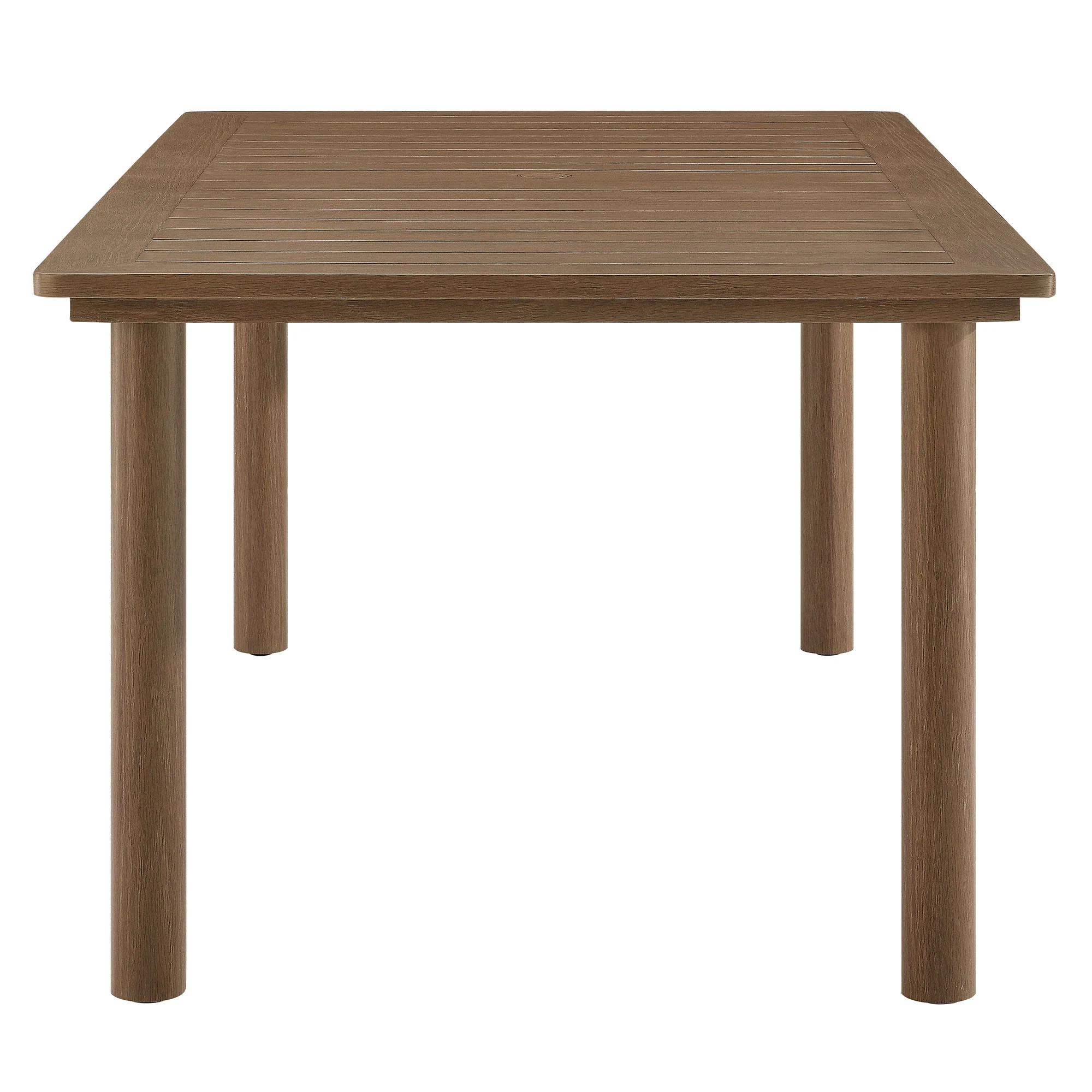 Parkland 76" Outdoor Patio Aluminum Dining Table by Modway - Image 11
