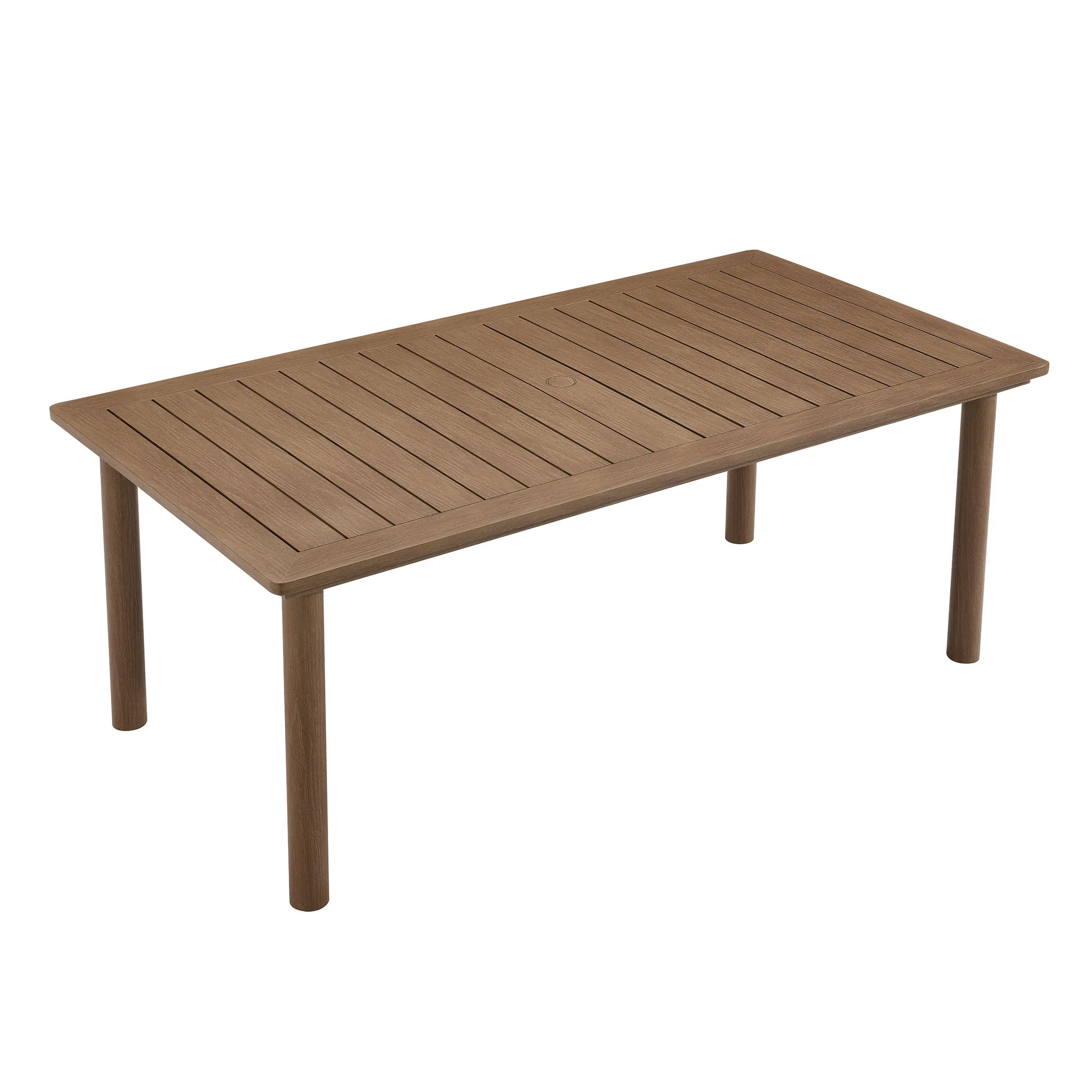 Parkland 76" Outdoor Patio Aluminum Dining Table by Modway - Image 13