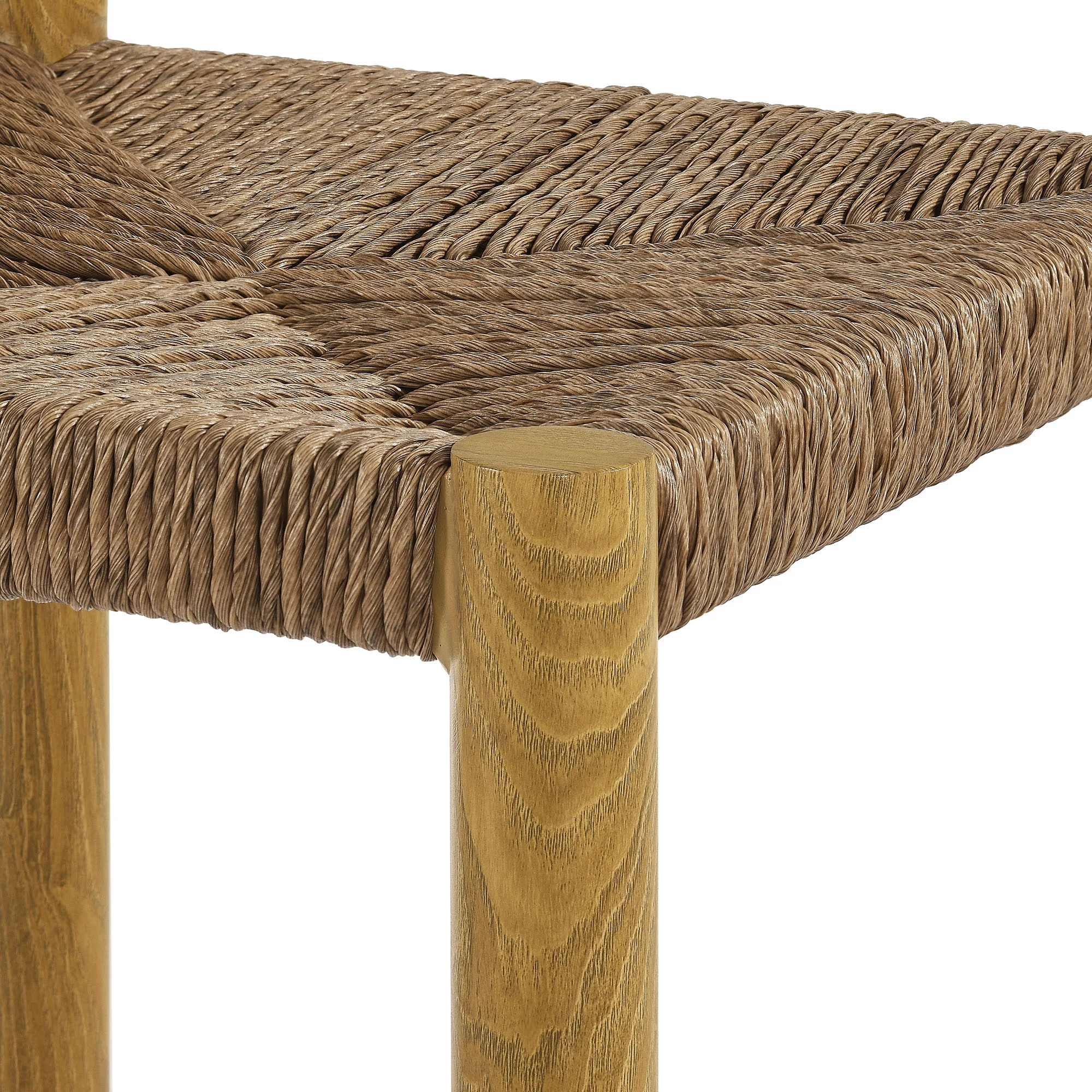 Parkland Outdoor Patio Rattan and Aluminum Bar Stools Set of 2 by Modway - Image 6