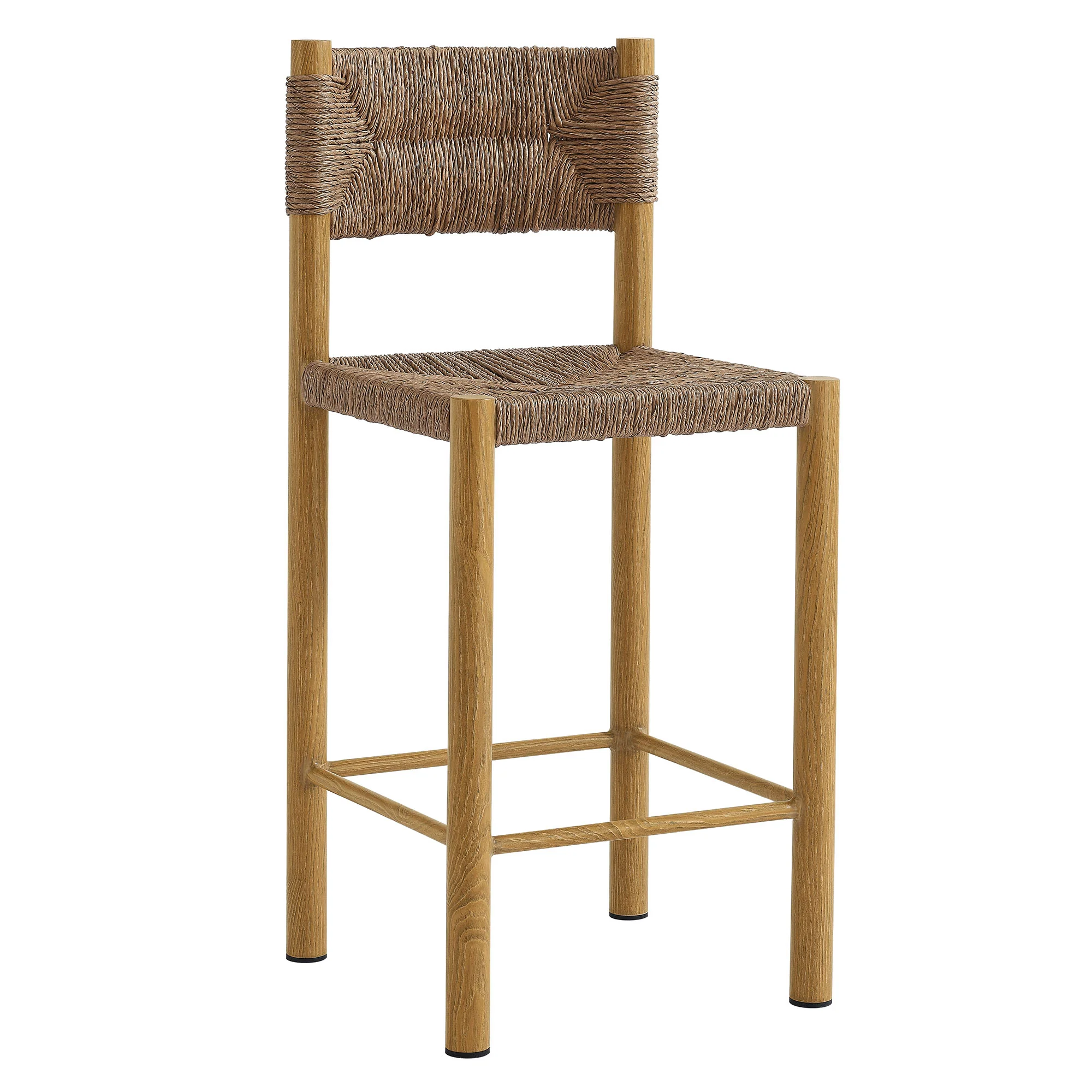 Parkland Outdoor Patio Rattan and Aluminum Dining Side Chairs Set of 2 by Modway - Image 22