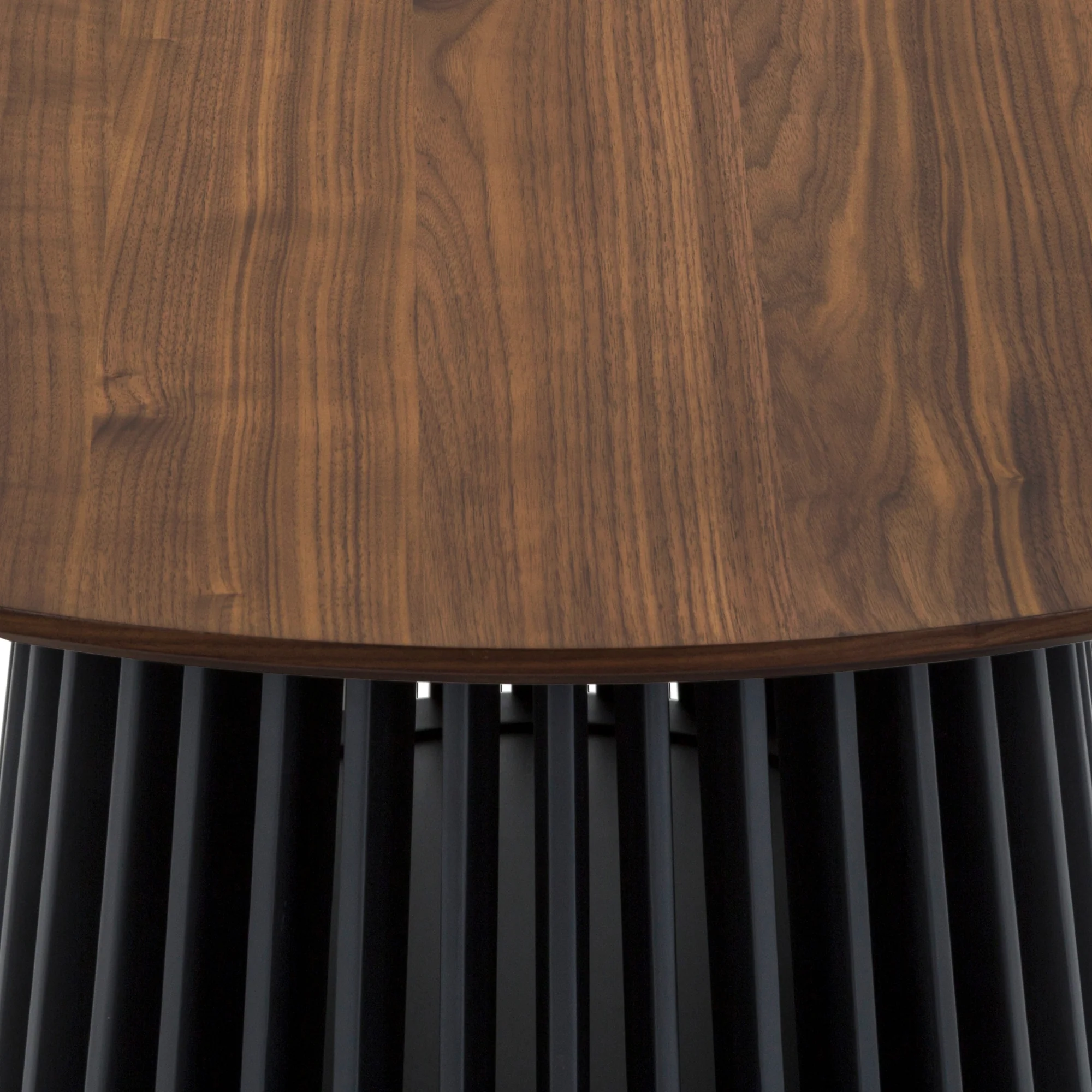 Pasadena 79" Wood Oval Dining Table in Black Oak Finish By Armen Living - Image 16