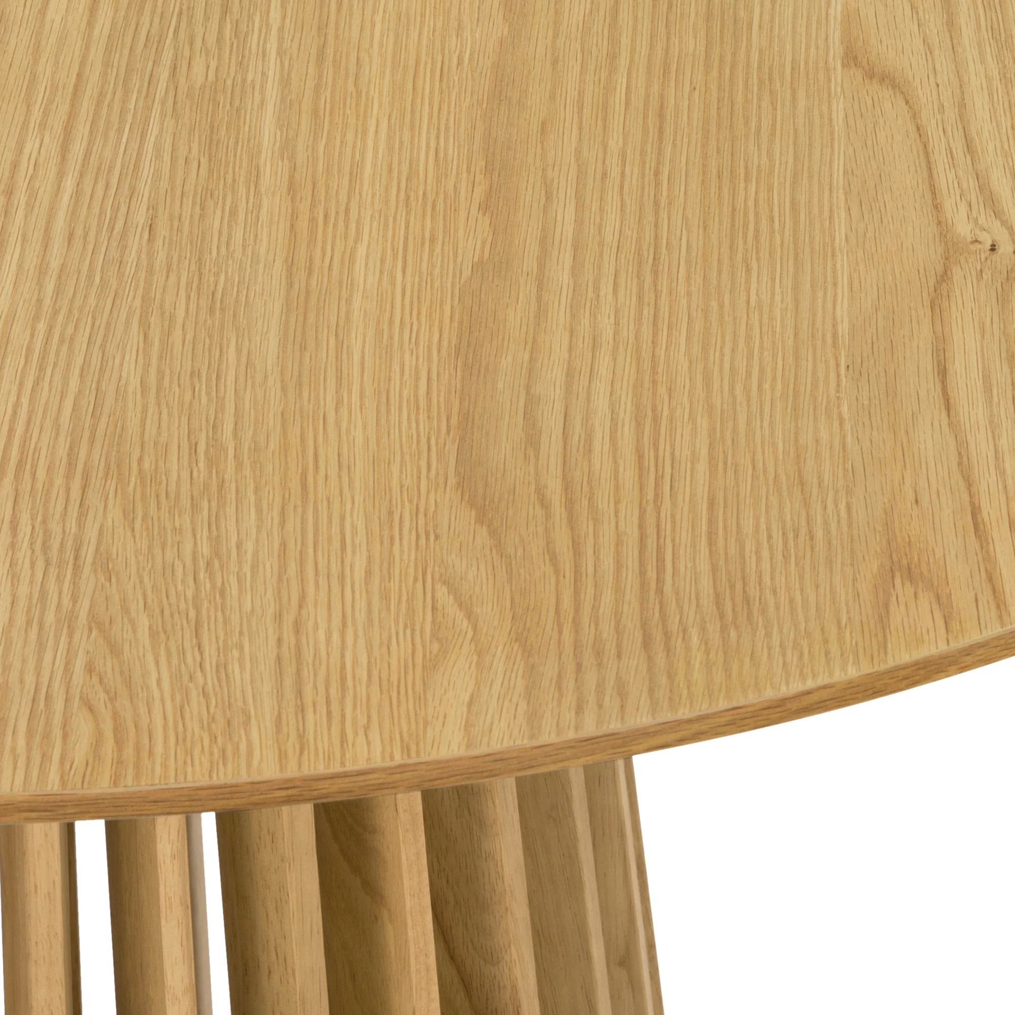 Pasadena 79" Wood Oval Dining Table in Black Oak Finish By Armen Living - Image 25
