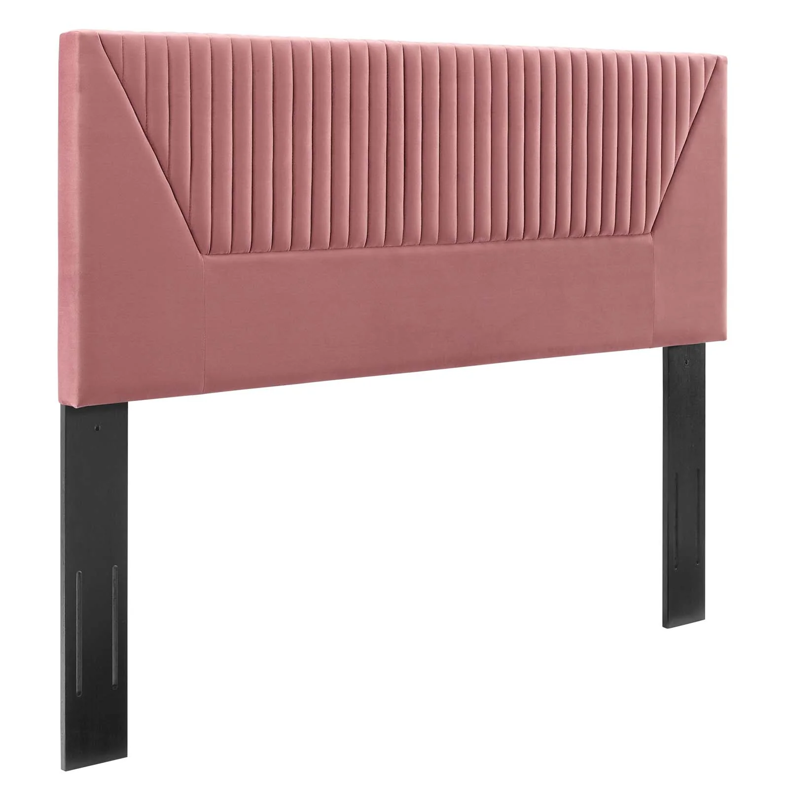 Patience Channel Tufted Performance Velvet Full/Queen Headboard By Modway - MOD-6668 - Image 9