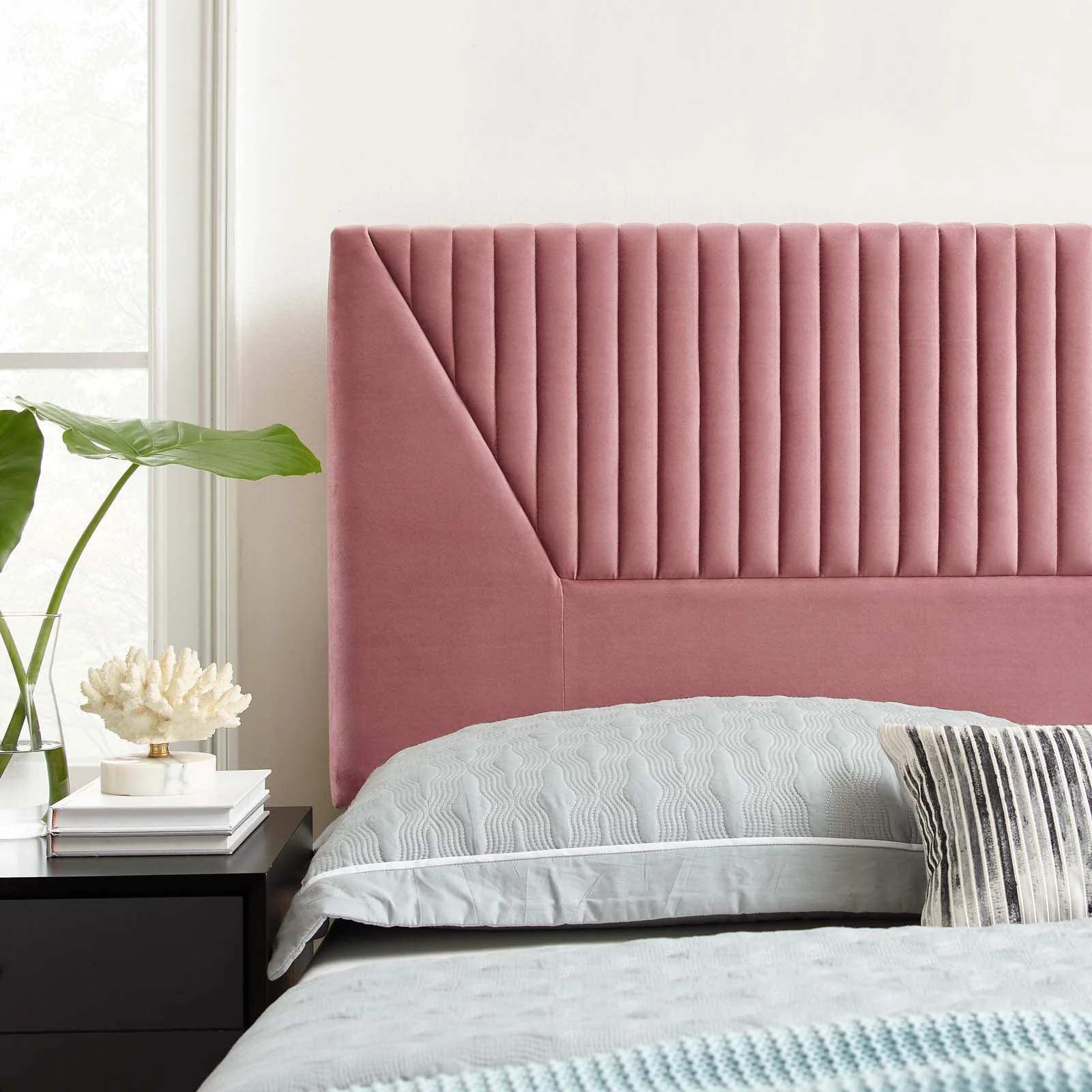 Patience Channel Tufted Performance Velvet King/California King Headboard By Modway - MOD-6669 - Image 16