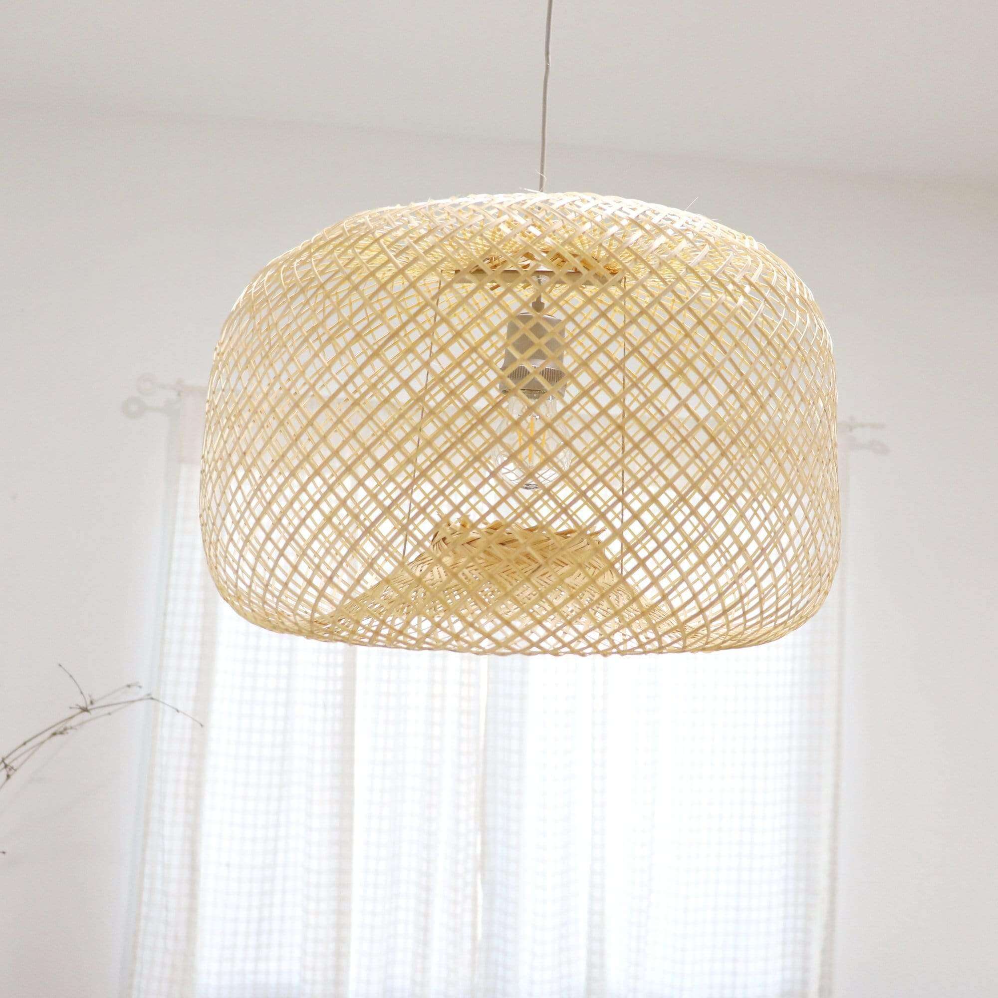 Pattranan - Bamboo Pendant Light Shade By Thaihome - Image 3