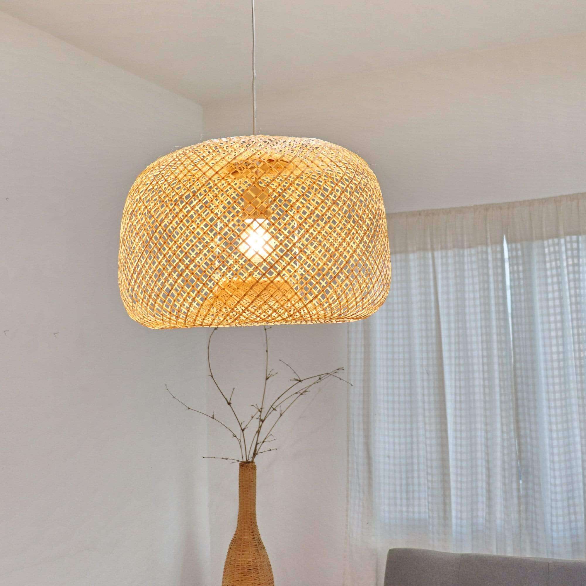 Pattranan - Bamboo Pendant Light Shade By Thaihome - Image 5