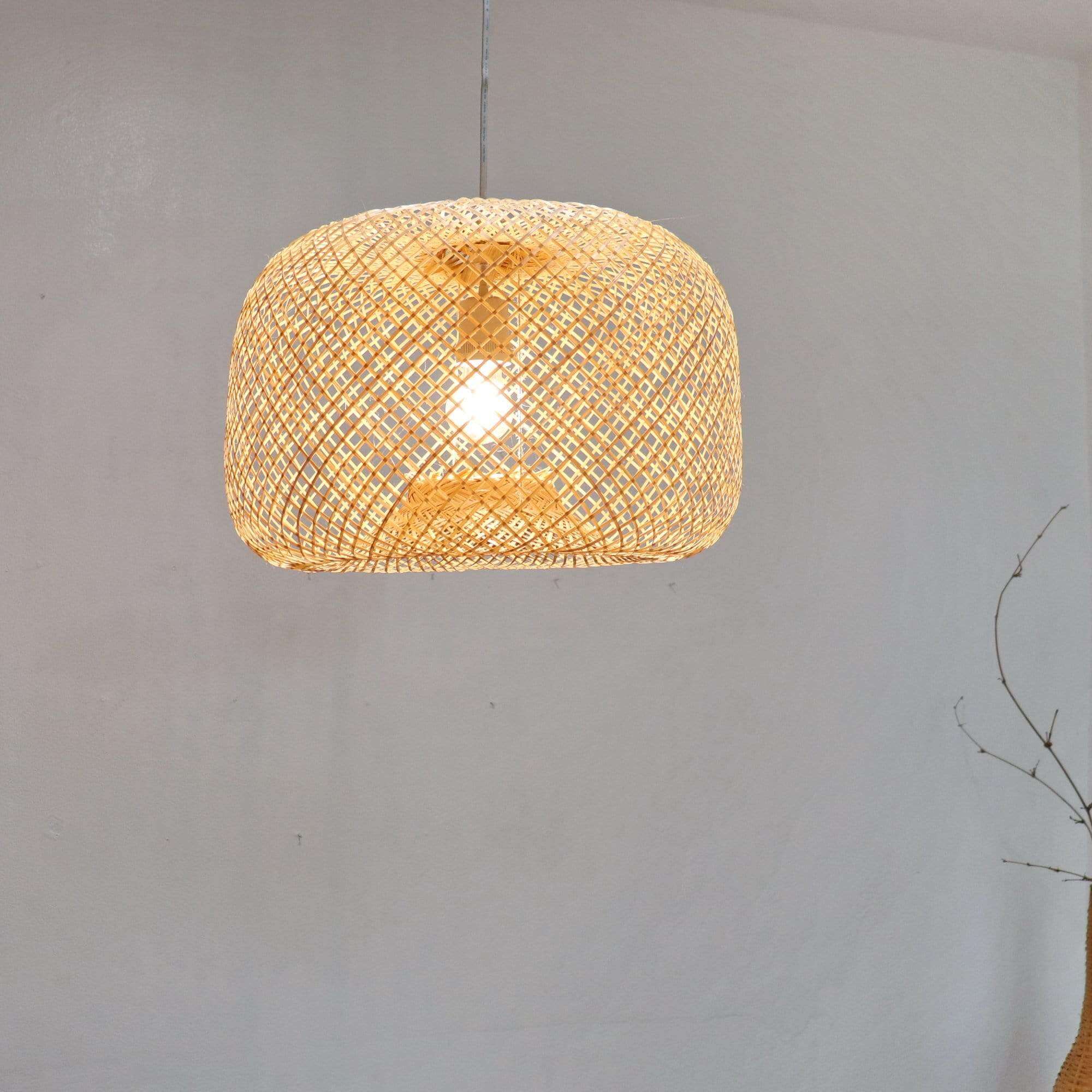 Pattranan - Bamboo Pendant Light Shade By Thaihome - Image 6