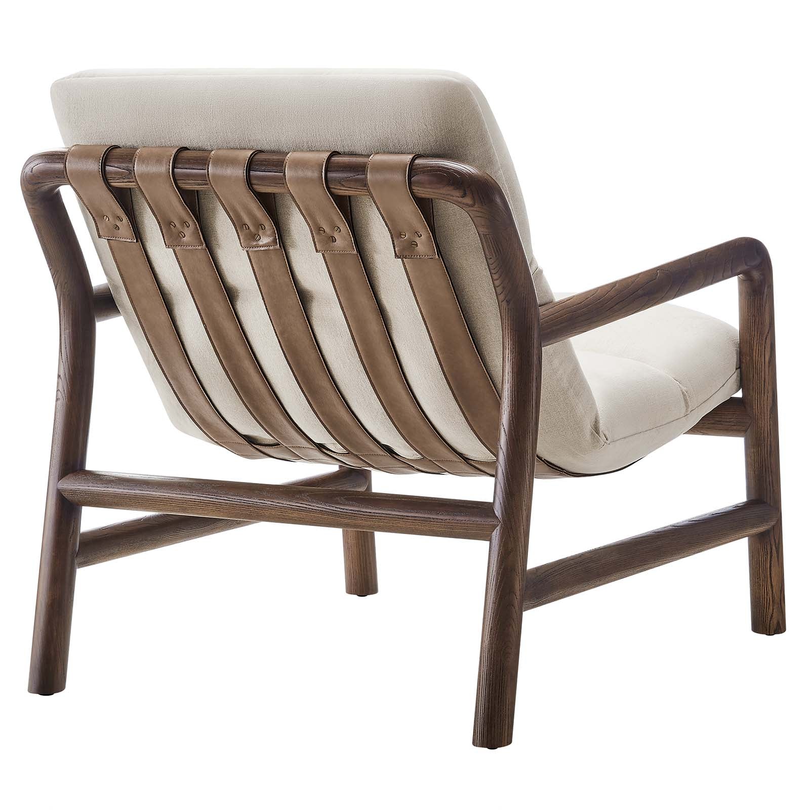 Paxton Wood Sling Chair By Modway - EEI-6766 - Image 4