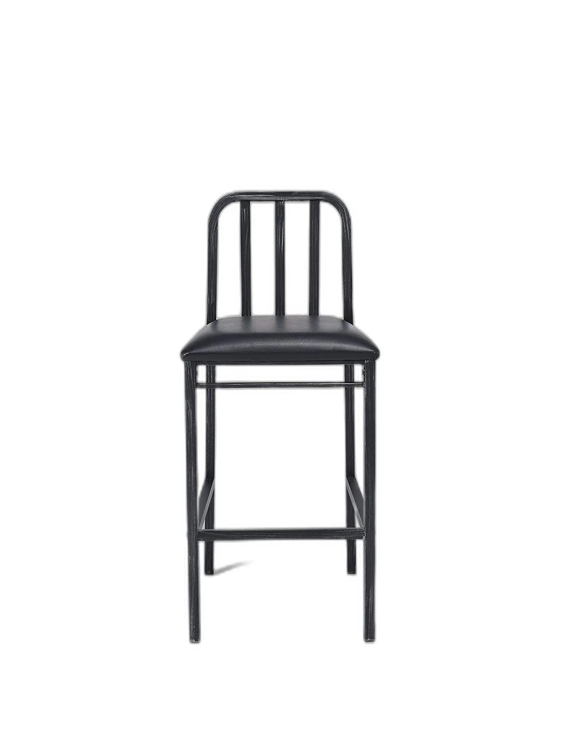 pc Black And Antique Black Bar Chair By Homeroots - Image 4