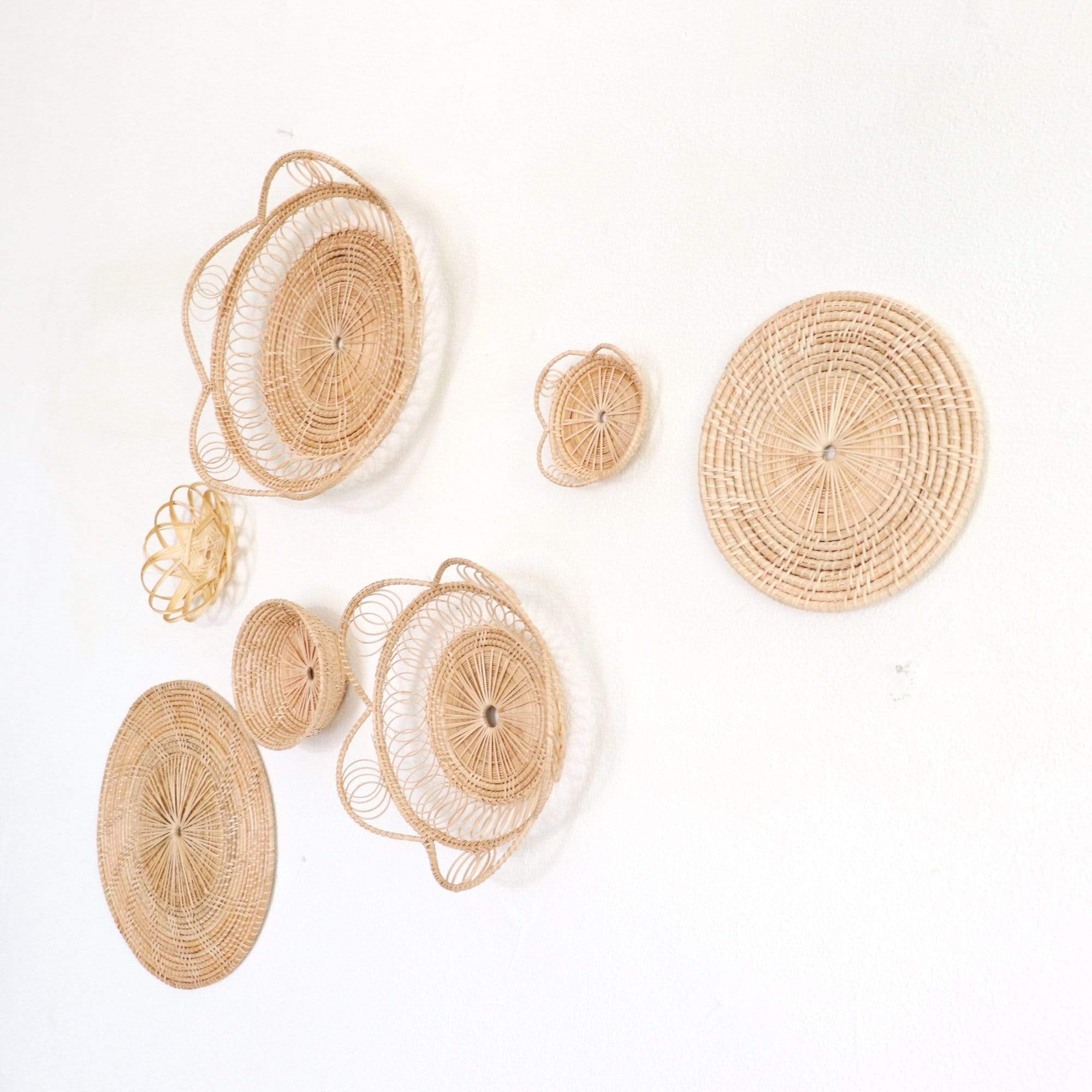 Pe Cha Lee - Wall Hanging DeCor (Set Of 7) By Thaihome - Image 3