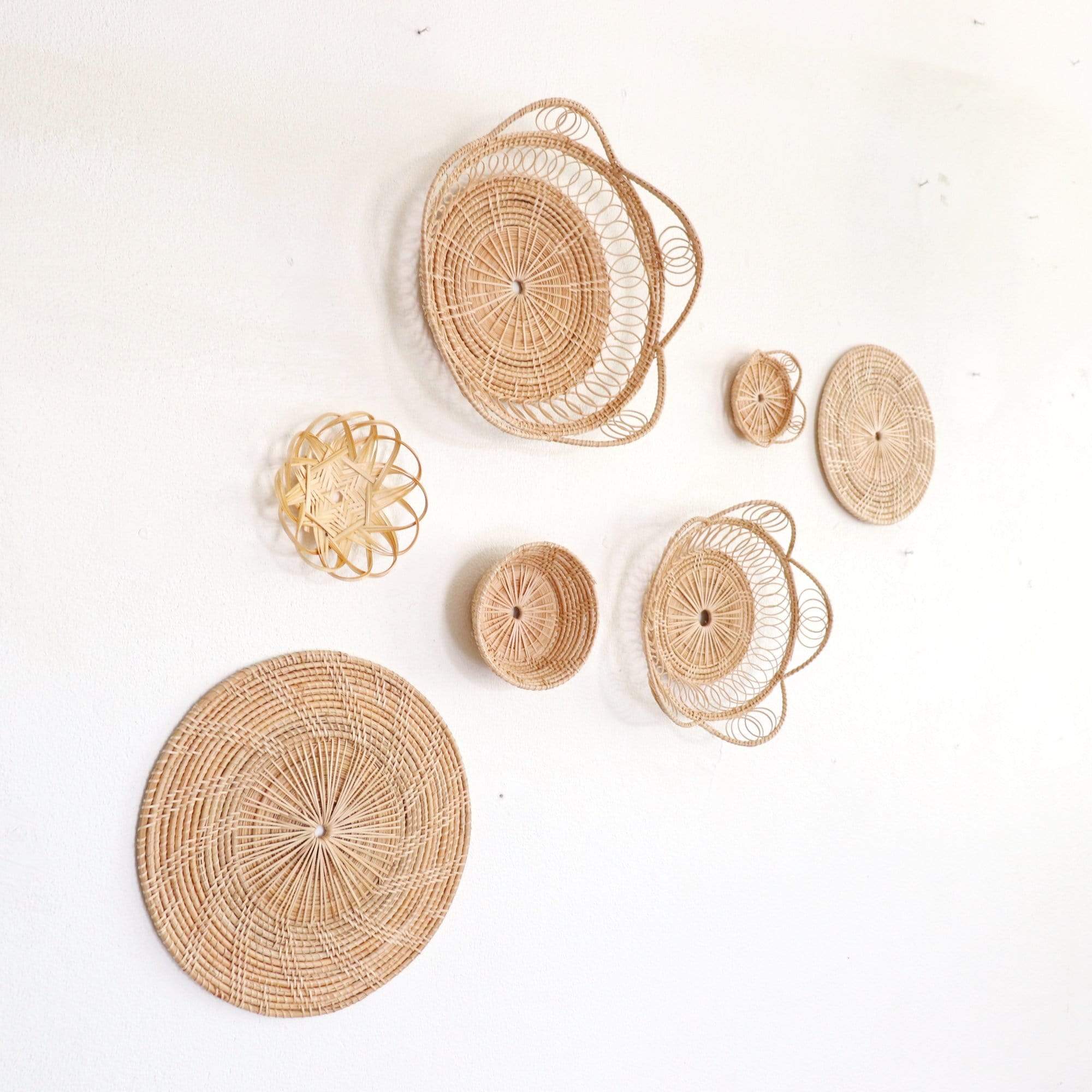 Pe Cha Lee - Wall Hanging DeCor (Set Of 7) By Thaihome - Image 4