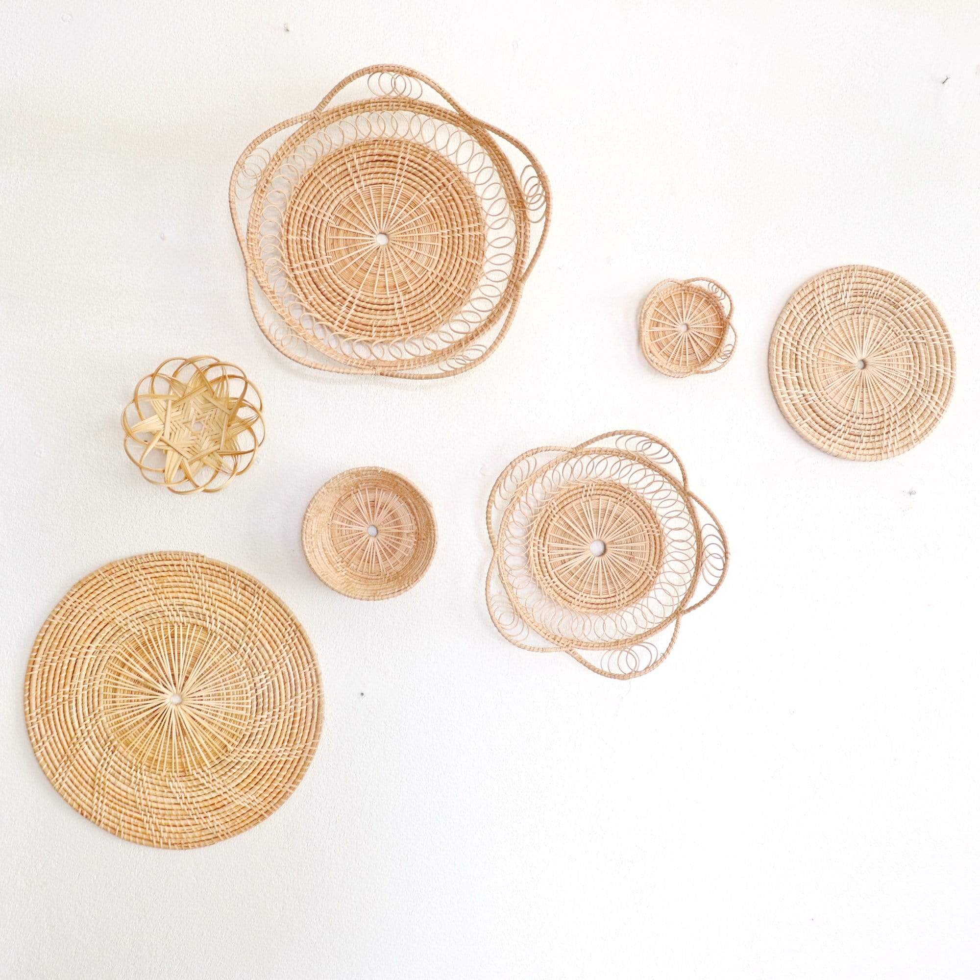 Pe Cha Lee - Wall Hanging DeCor (Set Of 7) By Thaihome - Image 5