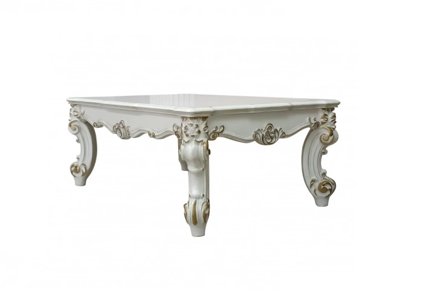 Pearl Wood Coffee Table By Homeroots - Image 7