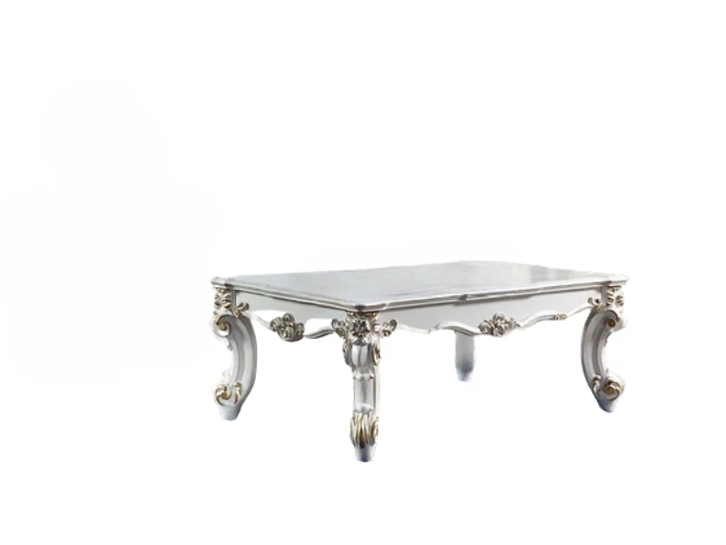 Pearl Wood Coffee Table By Homeroots - Image 8
