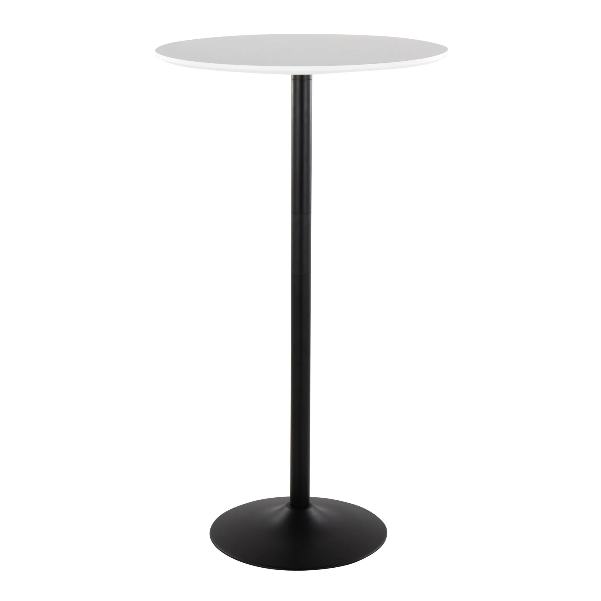 Pebble 3-Height Table White By LumiSource - Image 2