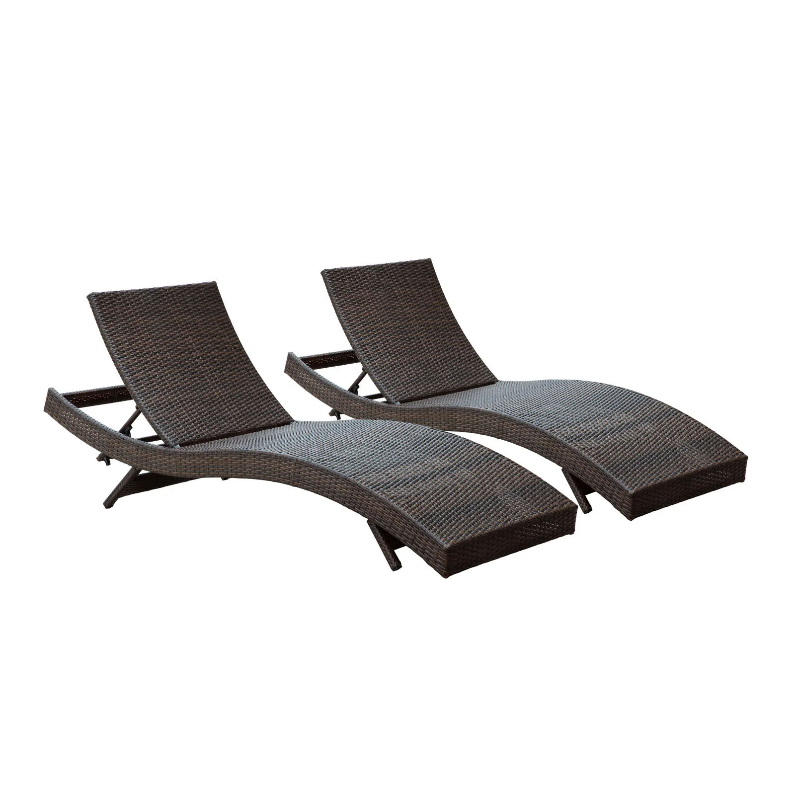Peer Outdoor Patio Chaise Set of 2 by Modway - Image 3