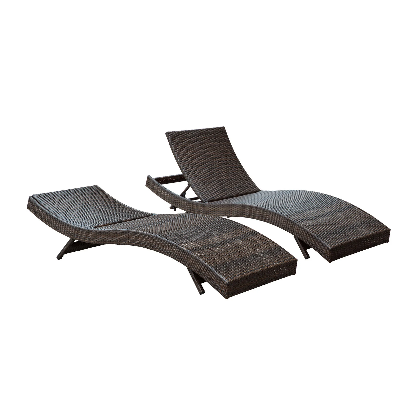 Peer Outdoor Patio Chaise Set of 2 by Modway - Image 4