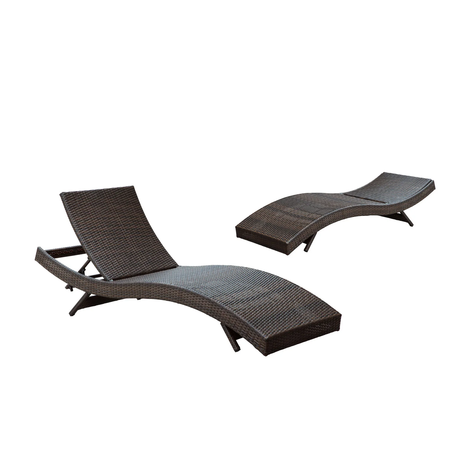 Peer Outdoor Patio Chaise Set of 2 by Modway - Image 5