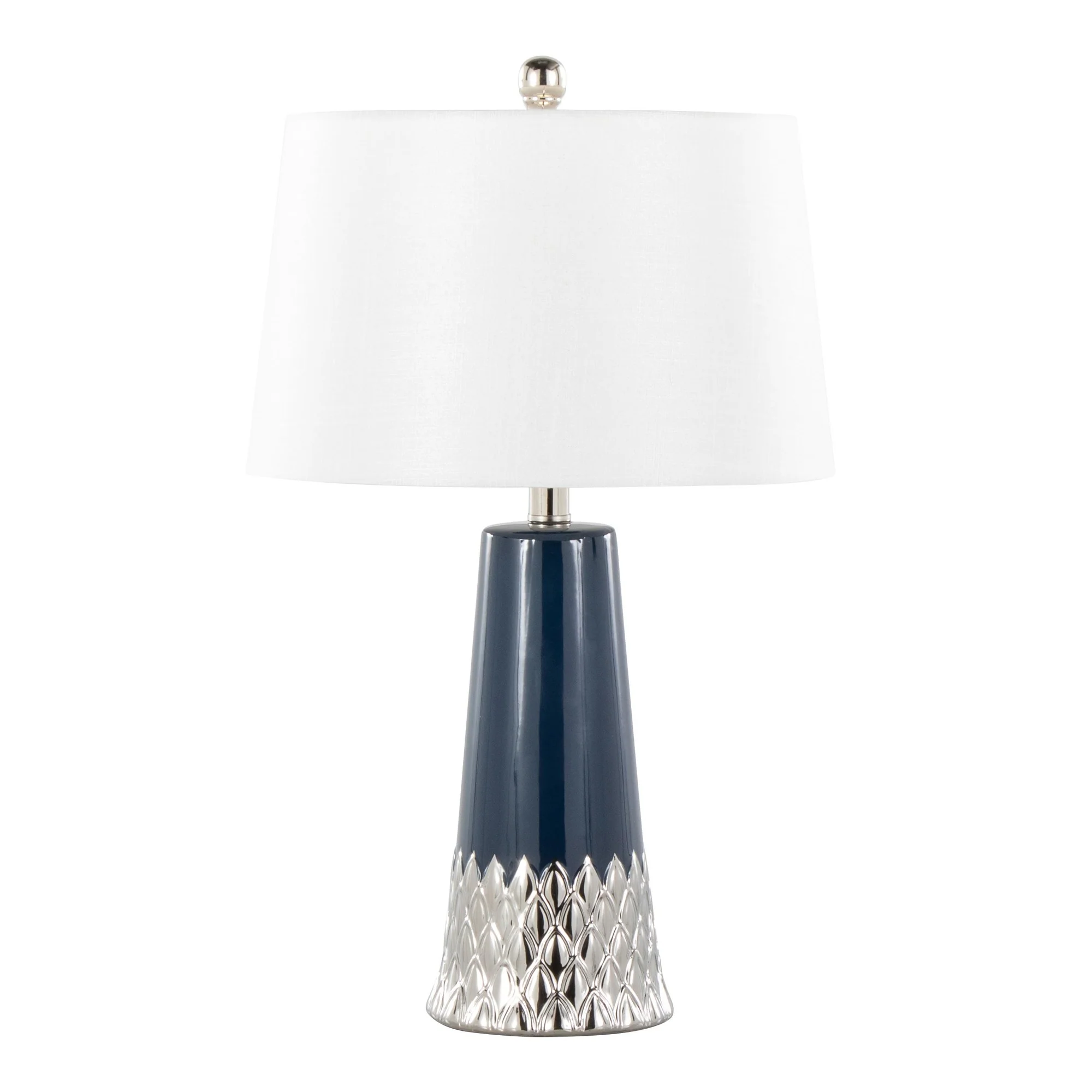 Penelope 22" Ceramic Table Lamp Blue By LumiSource - Image 10