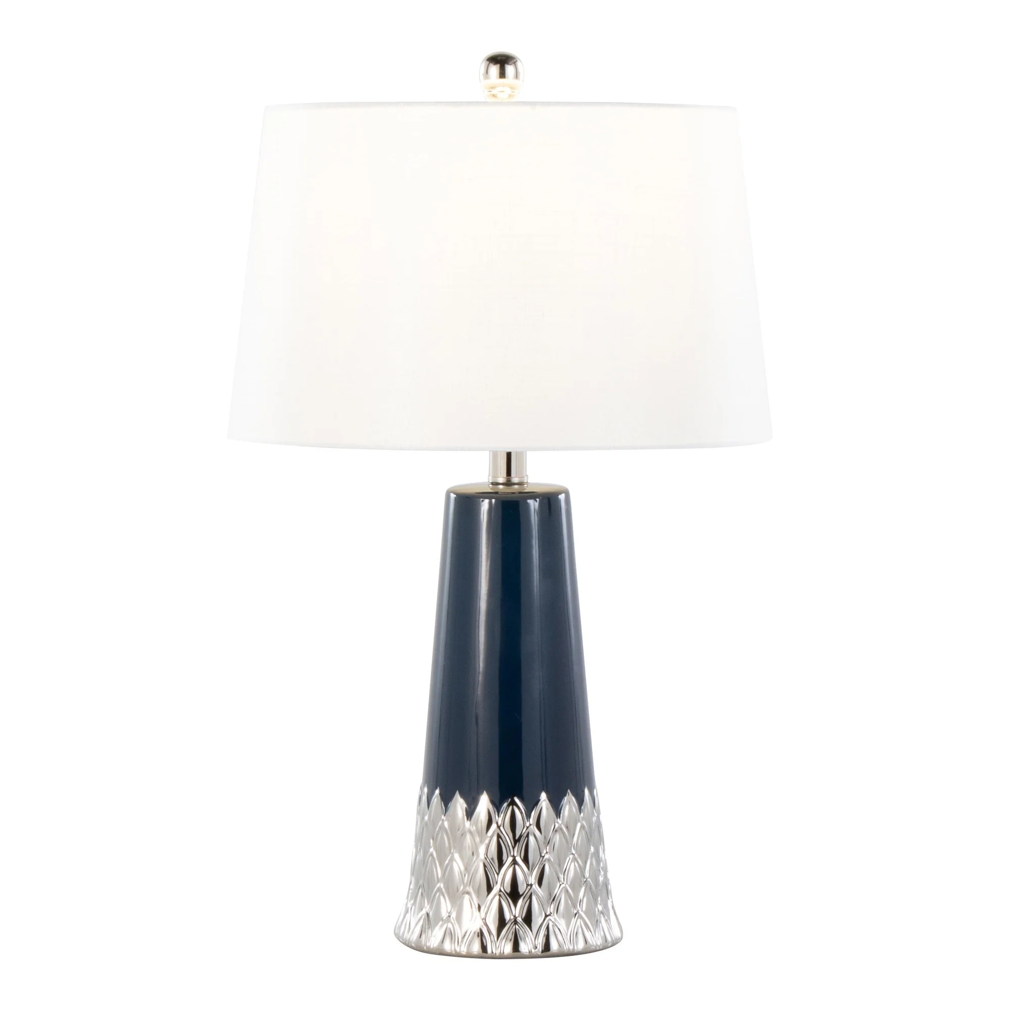 Penelope 22" Ceramic Table Lamp Blue By LumiSource - Image 11