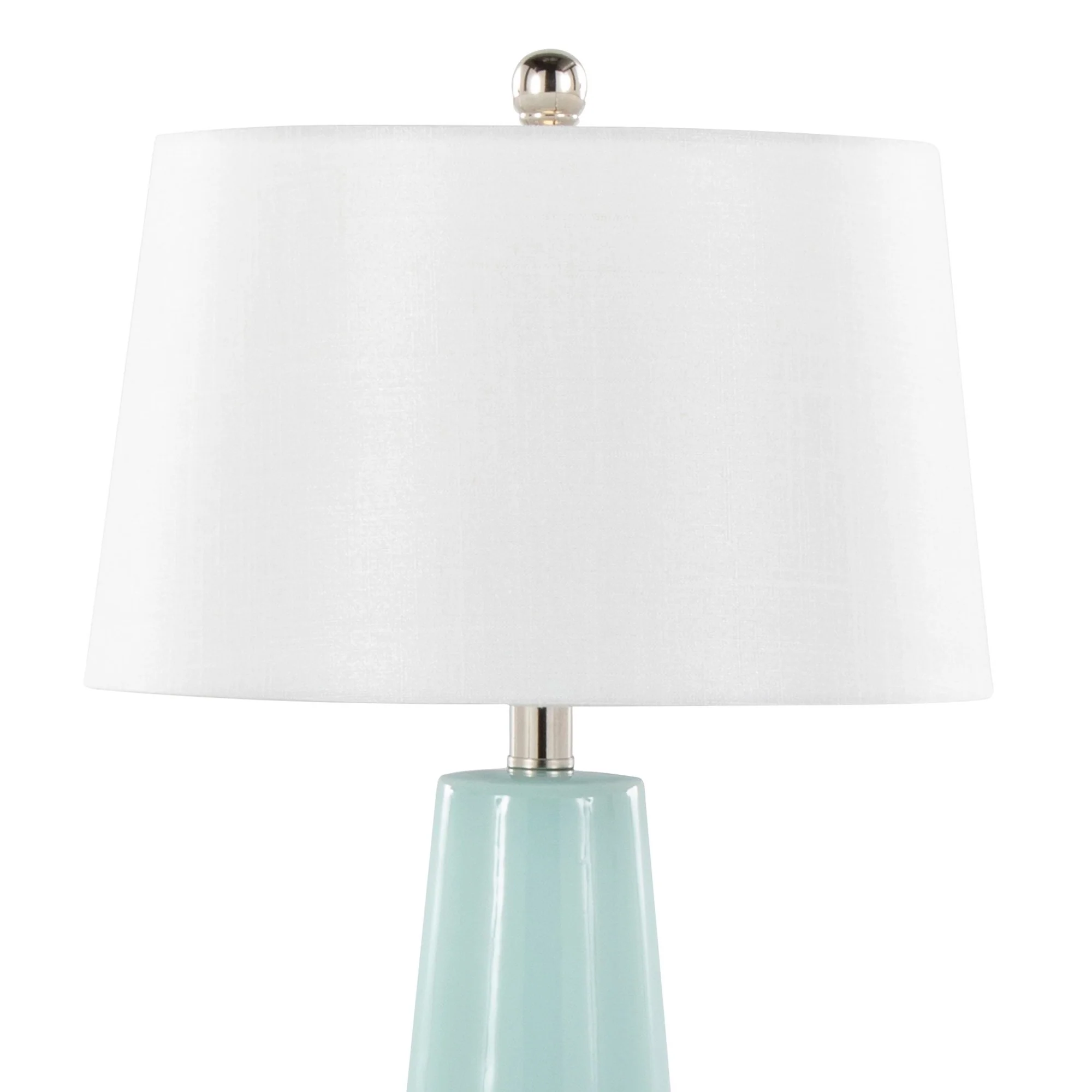 Penelope 22" Ceramic Table Lamp Blue By LumiSource - Image 5