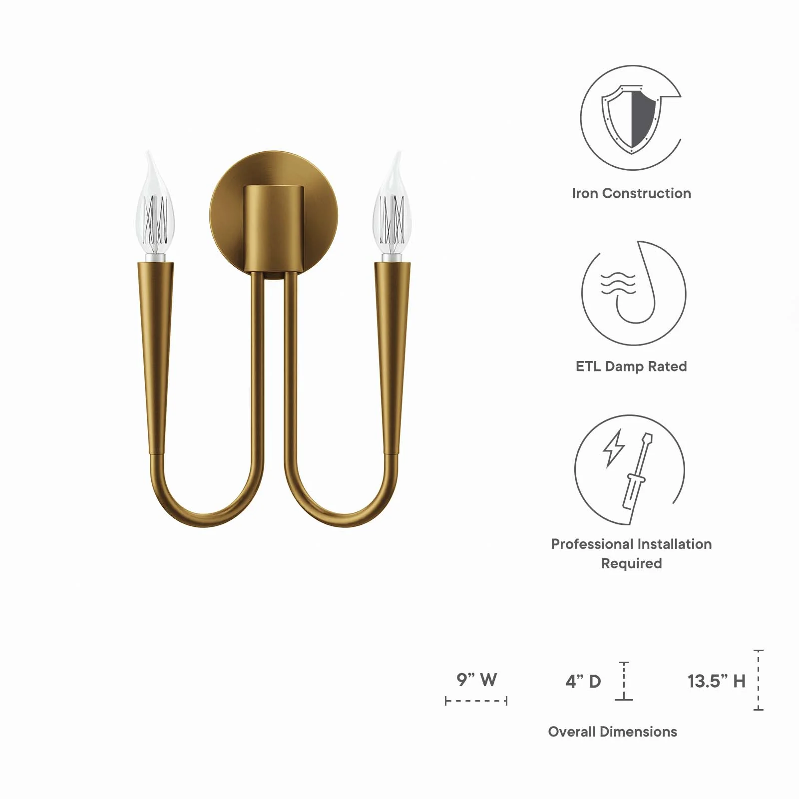 Penrose 2-Light Wall Sconce By Modway - EEI-5666 - Image 22