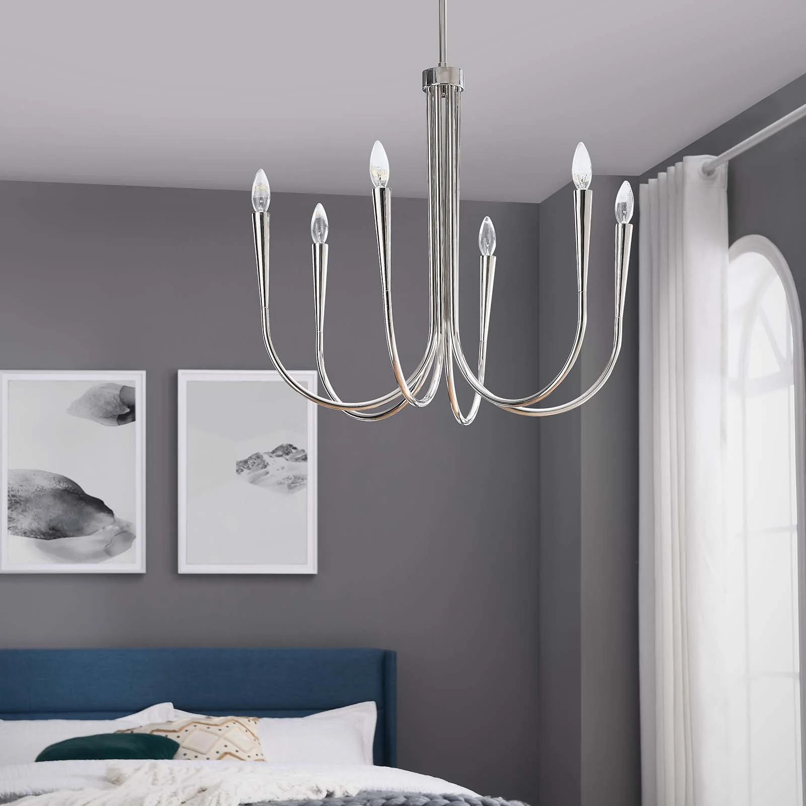 Penrose 6-Light Chandelier By Modway - EEI-5661 - Image 16