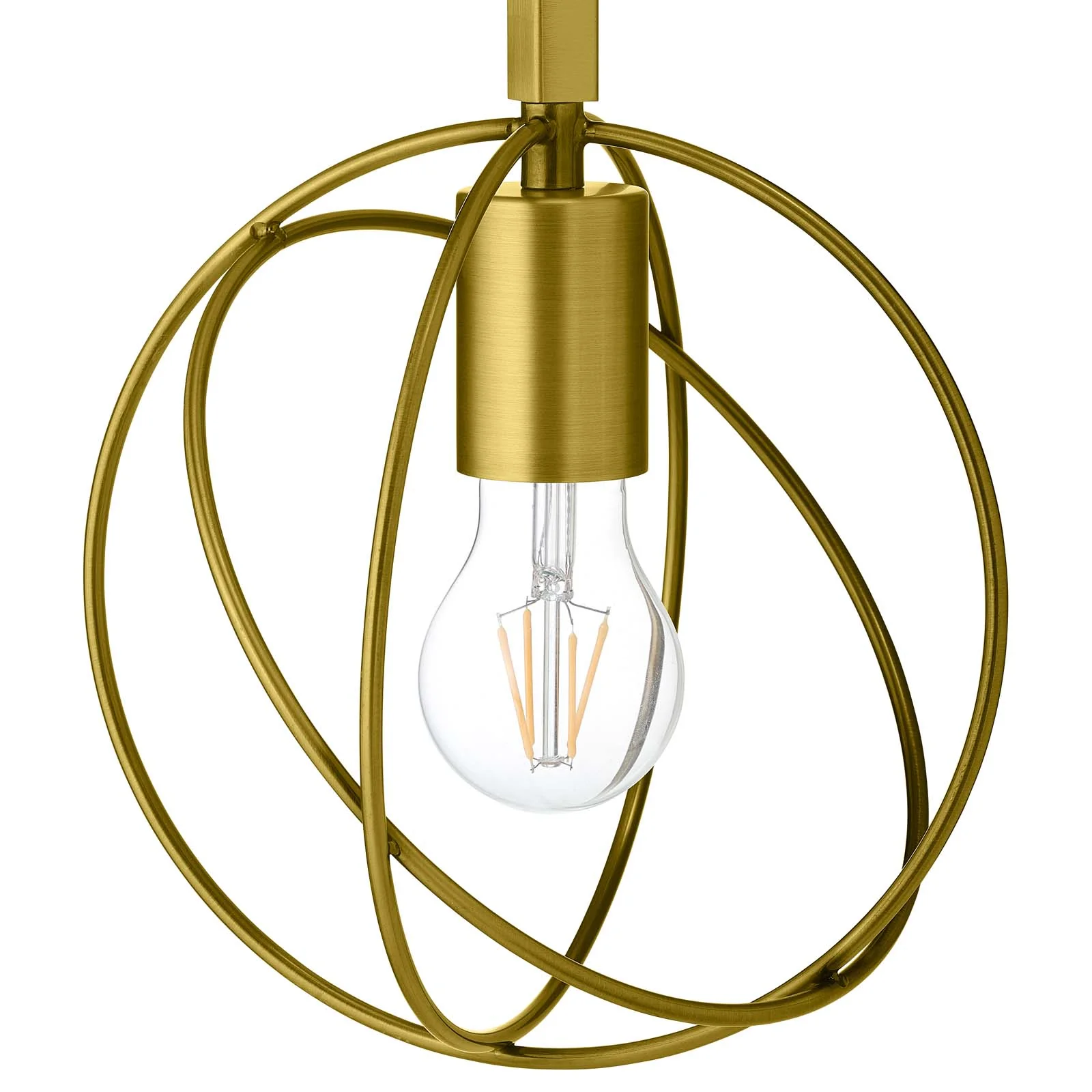 Perimeter Brass Wall Sconce Light Fixture By Modway - EEI-2915 - Image 3