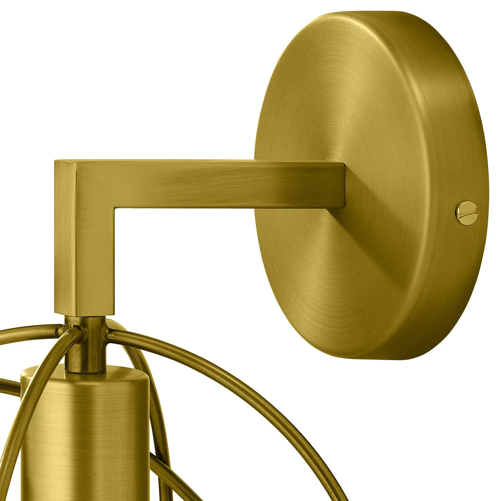 Perimeter Brass Wall Sconce Light Fixture By Modway - EEI-2915 - Image 4