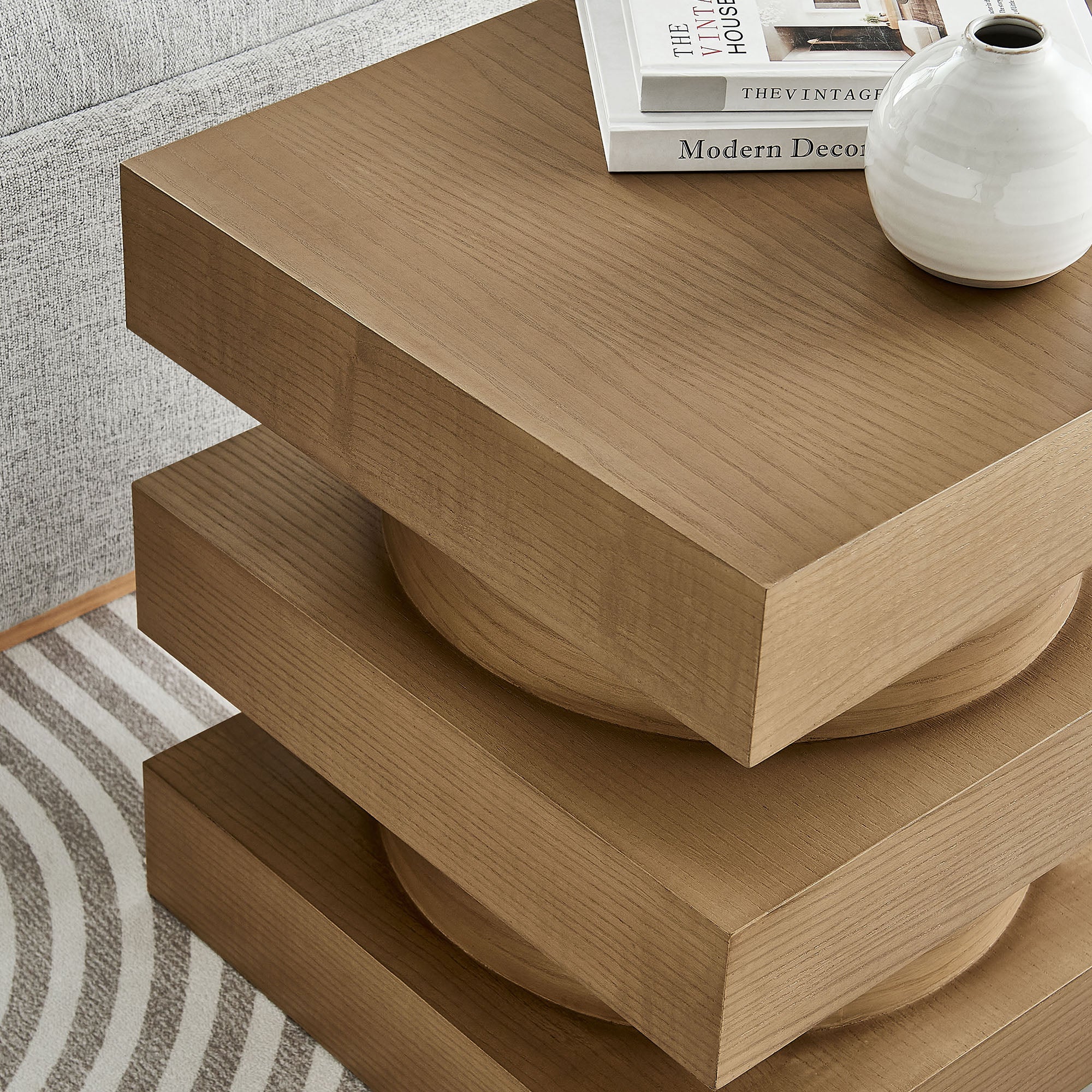 Perpetuate Totem End Table by Modway - Image 13