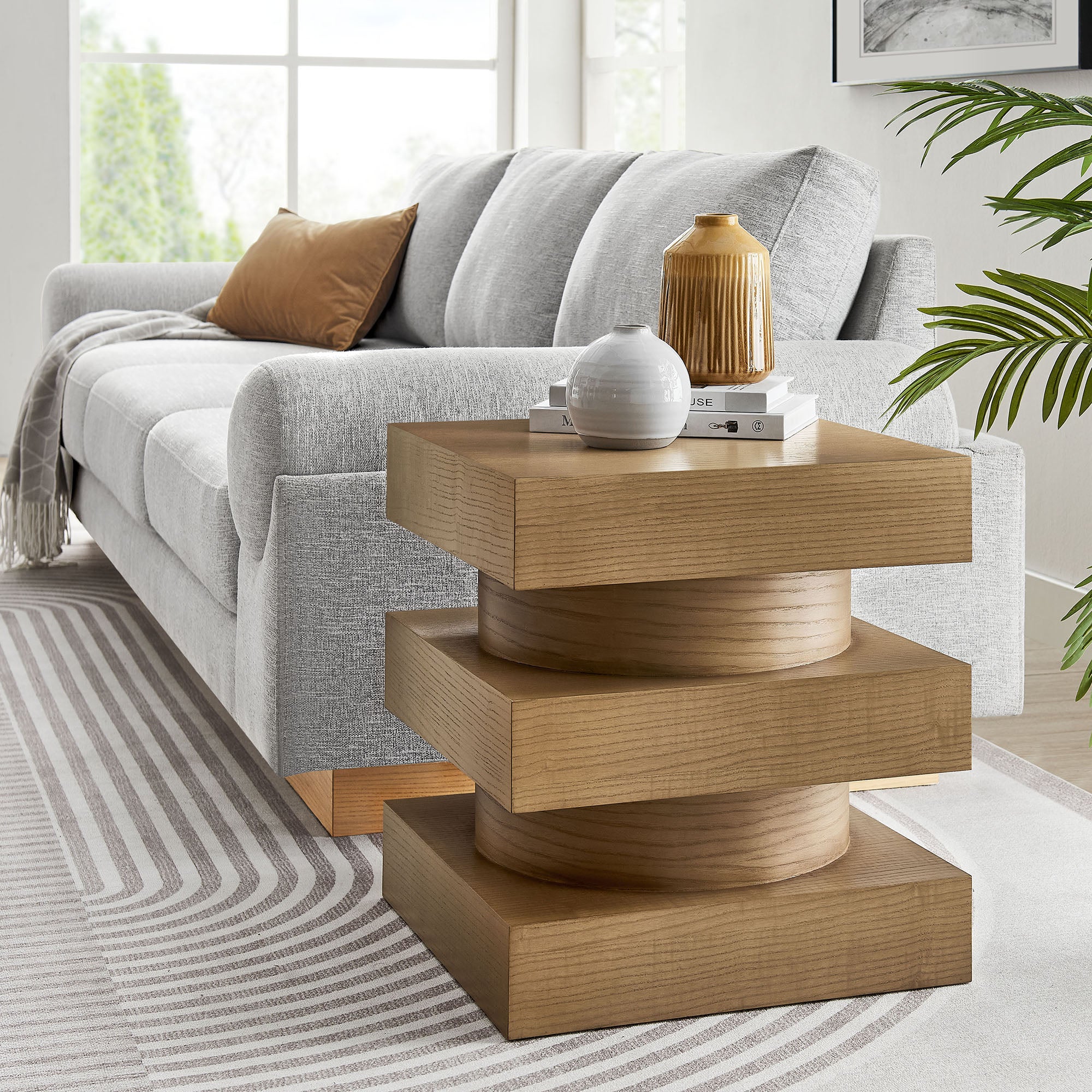 Perpetuate Totem End Table by Modway - Image 14