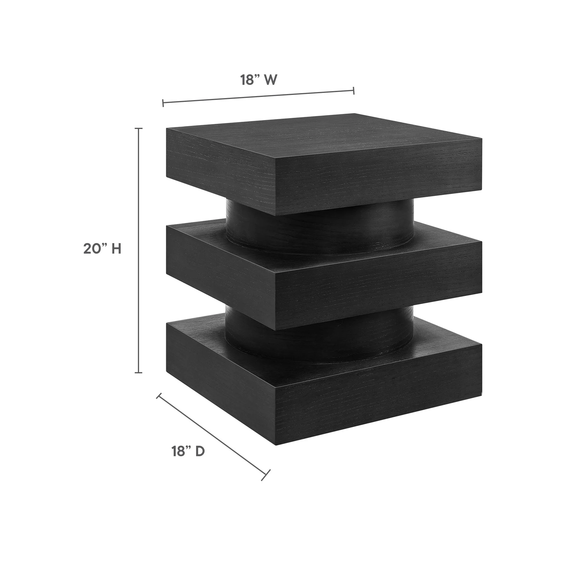 Perpetuate Totem End Table by Modway - Image 8