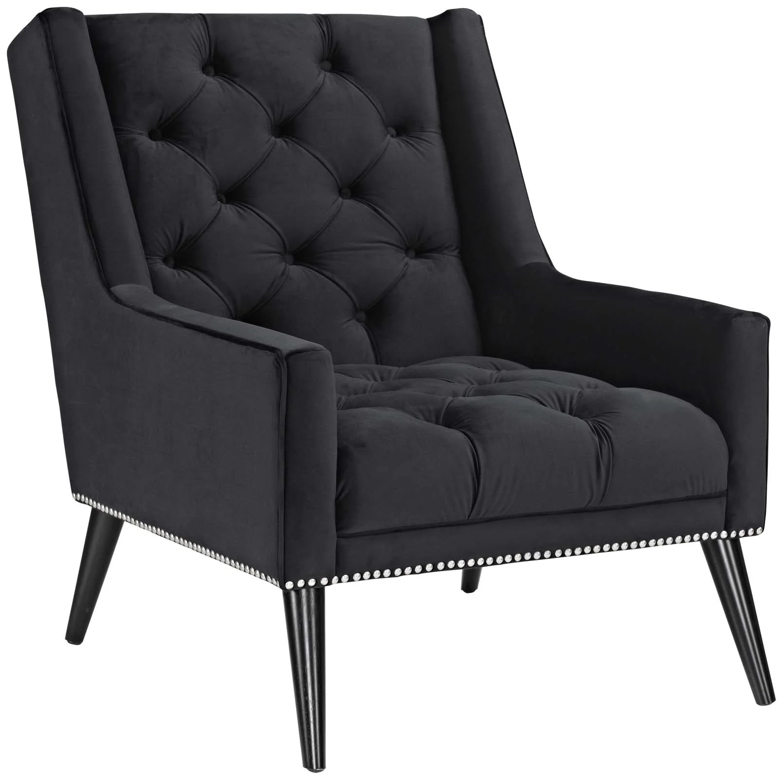 Peruse Velvet Armchair By Modway - EEI-2306 - Image 2