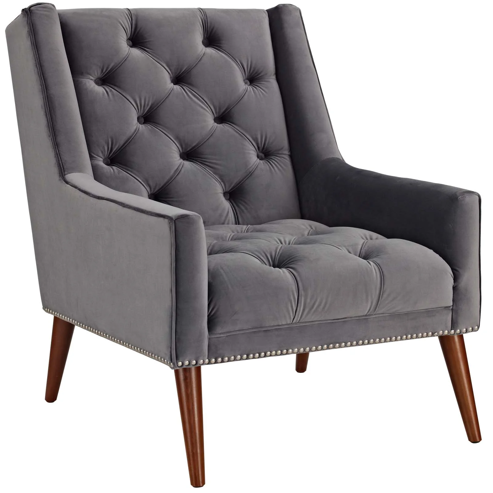 Peruse Velvet Armchair By Modway - EEI-2306 - Image 7