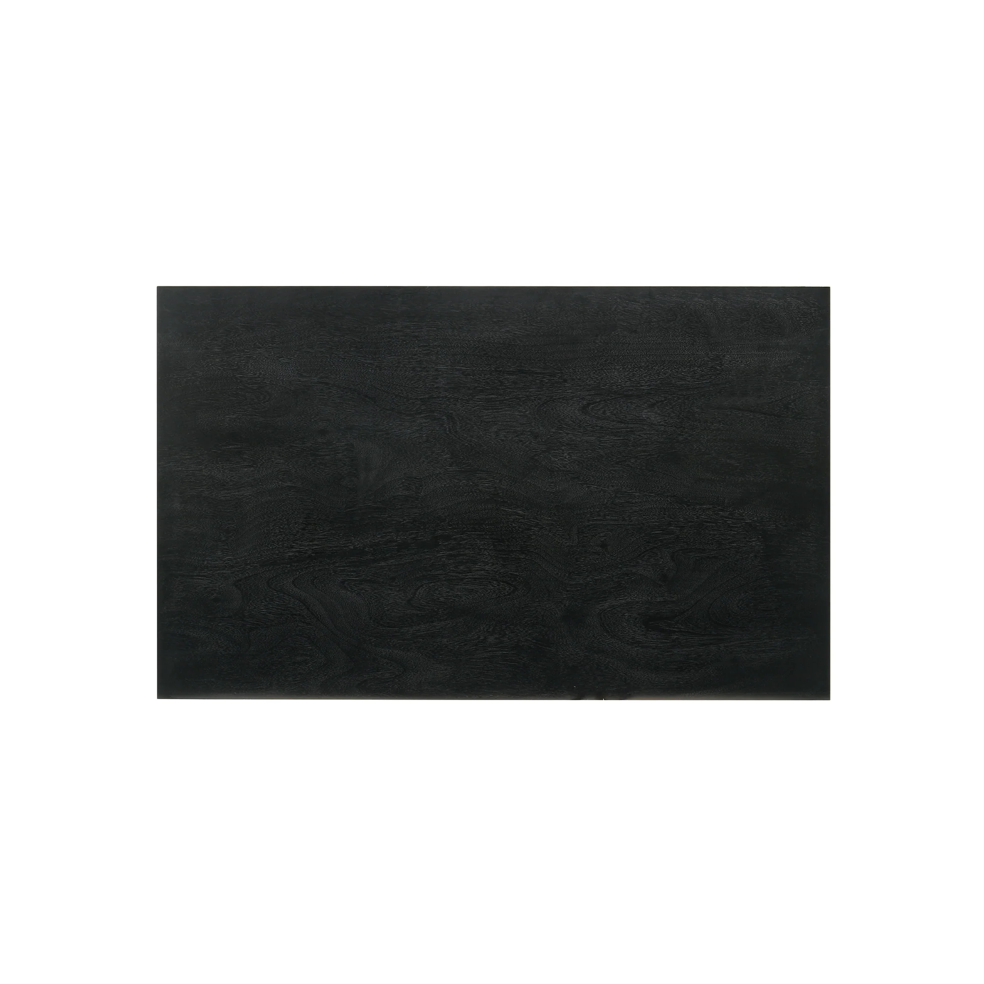 Petra Queen Platform Wood Bed Frame in Black Finish By Armen Living - Image 8